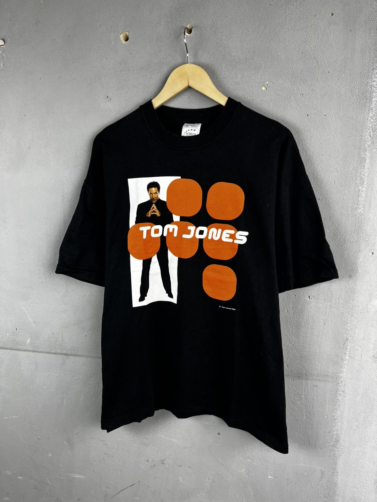 Band Tees Vintage Tom Jones 2000 European Australian Tour Size US XL / EU 56 / 4 - 4 Thumbnail