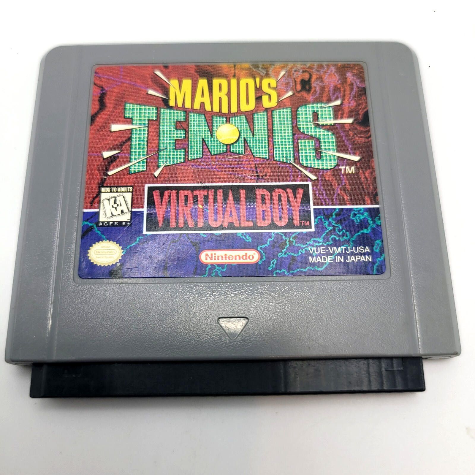 Nintendo Mario Tennis (Nintendo Virtual Boy) - Game Cartridge Size ONE SIZE - 3 Thumbnail