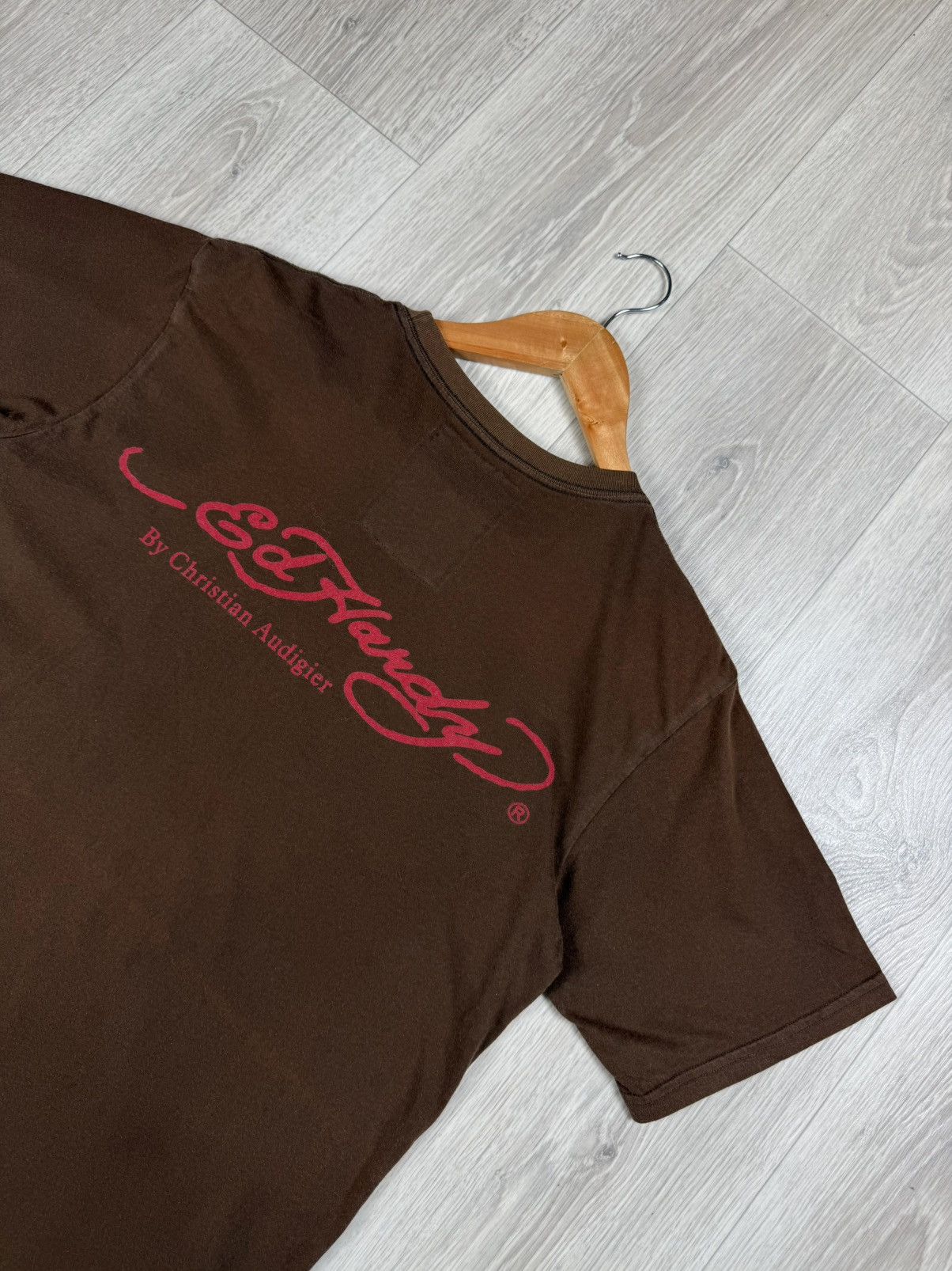 Ed Hardy Men’s Vintage Ed Hardy by Christian Audigier T-Shirt Y2K Size US L / EU 52-54 / 3 - 8 Thumbnail