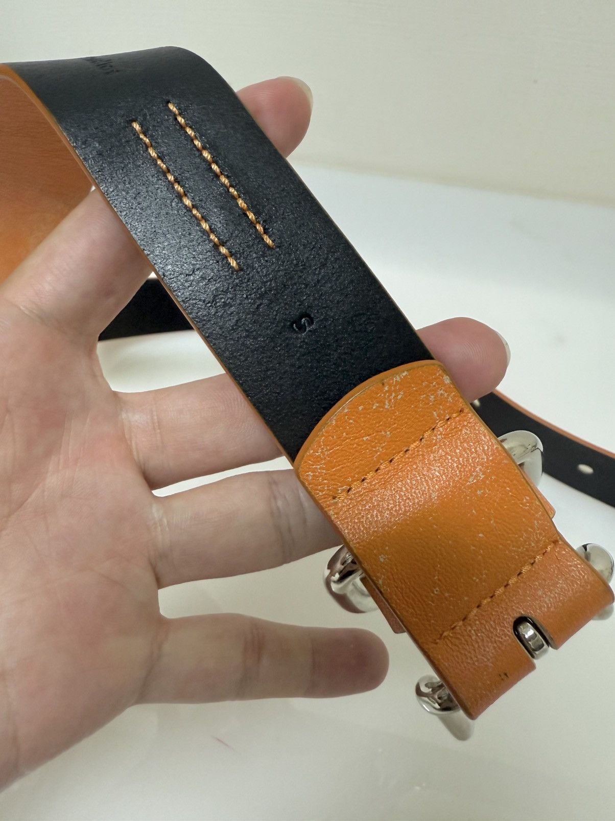 Acne Studios Acne Studios 2015 resort leather Speckled Belt Size ONE SIZE - 6 Thumbnail