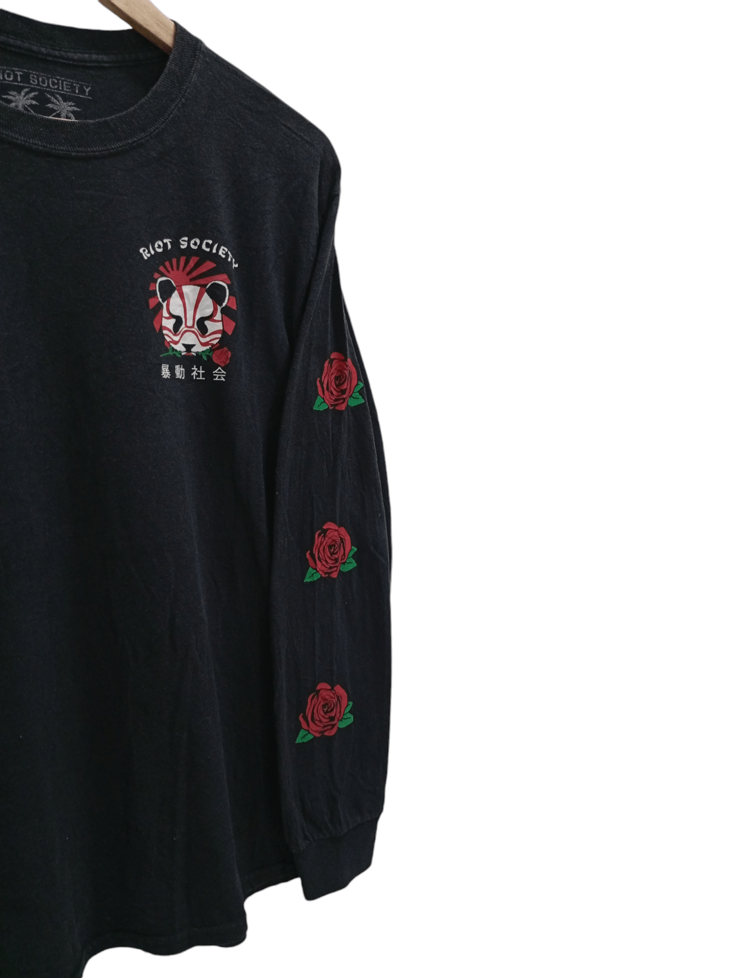Japanese Brand × Riot Society × Vintage 🔥🔥Riot Society LS T-Shirt Size US M / EU 48-50 / 2 - 14 Thumbnail