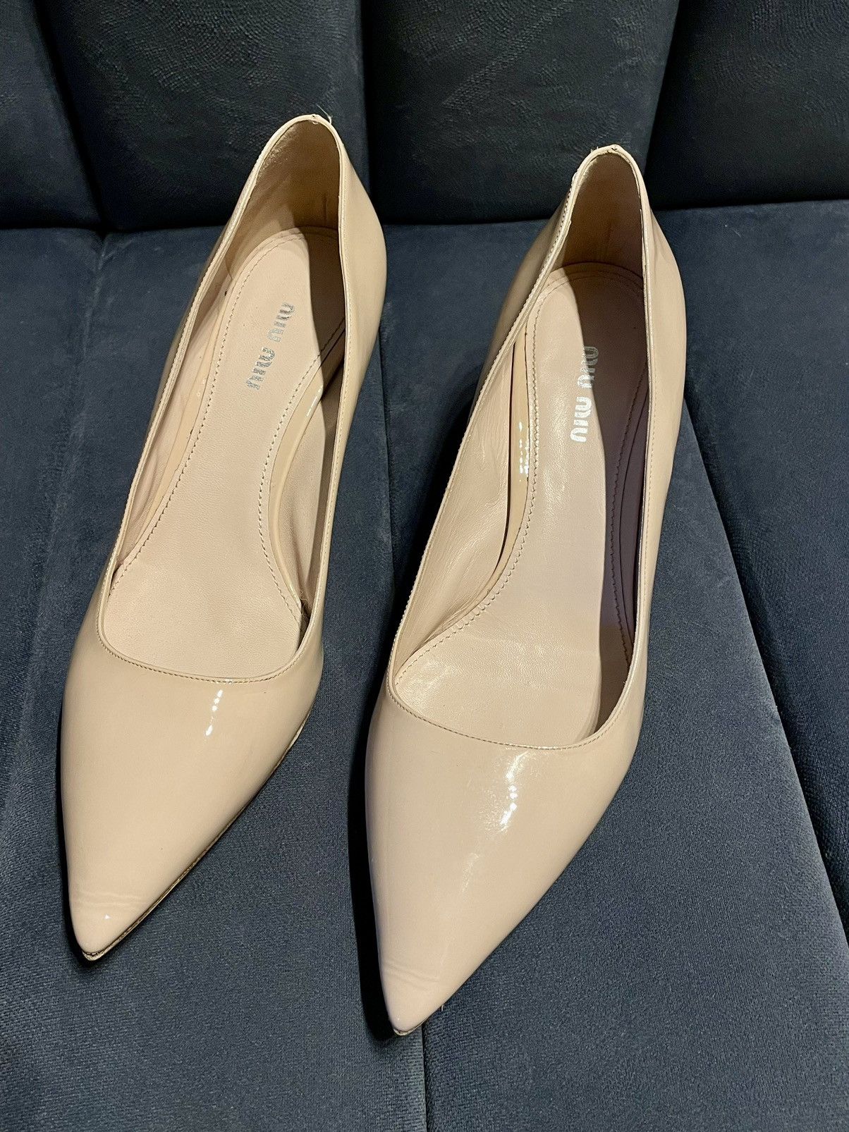 Miu Miu Miu Miu nude heels Size US 9.5 / IT 39.5 - 5 Thumbnail
