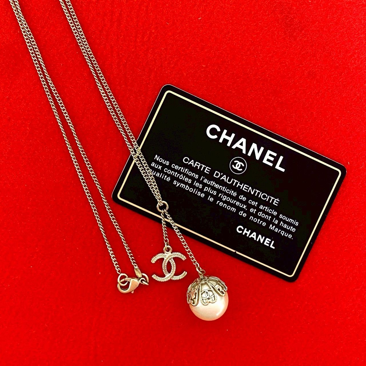 Chanel Chanel Chanel Coco Mark Necklace Metal Necklace DUTY FREE for USA Size ONE SIZE - 1 Thumbnail