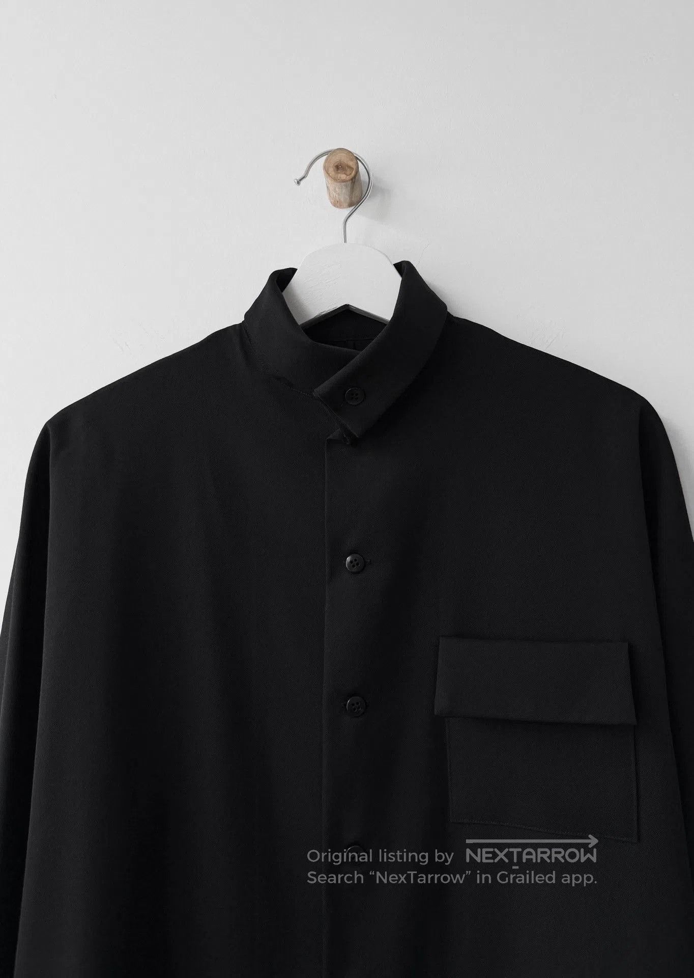 Yohji Yamamoto Yohji Yamamoto Y's 1998SS Wool Shirt Jacket. Size US M / EU 48-50 / 2 - 7 Thumbnail