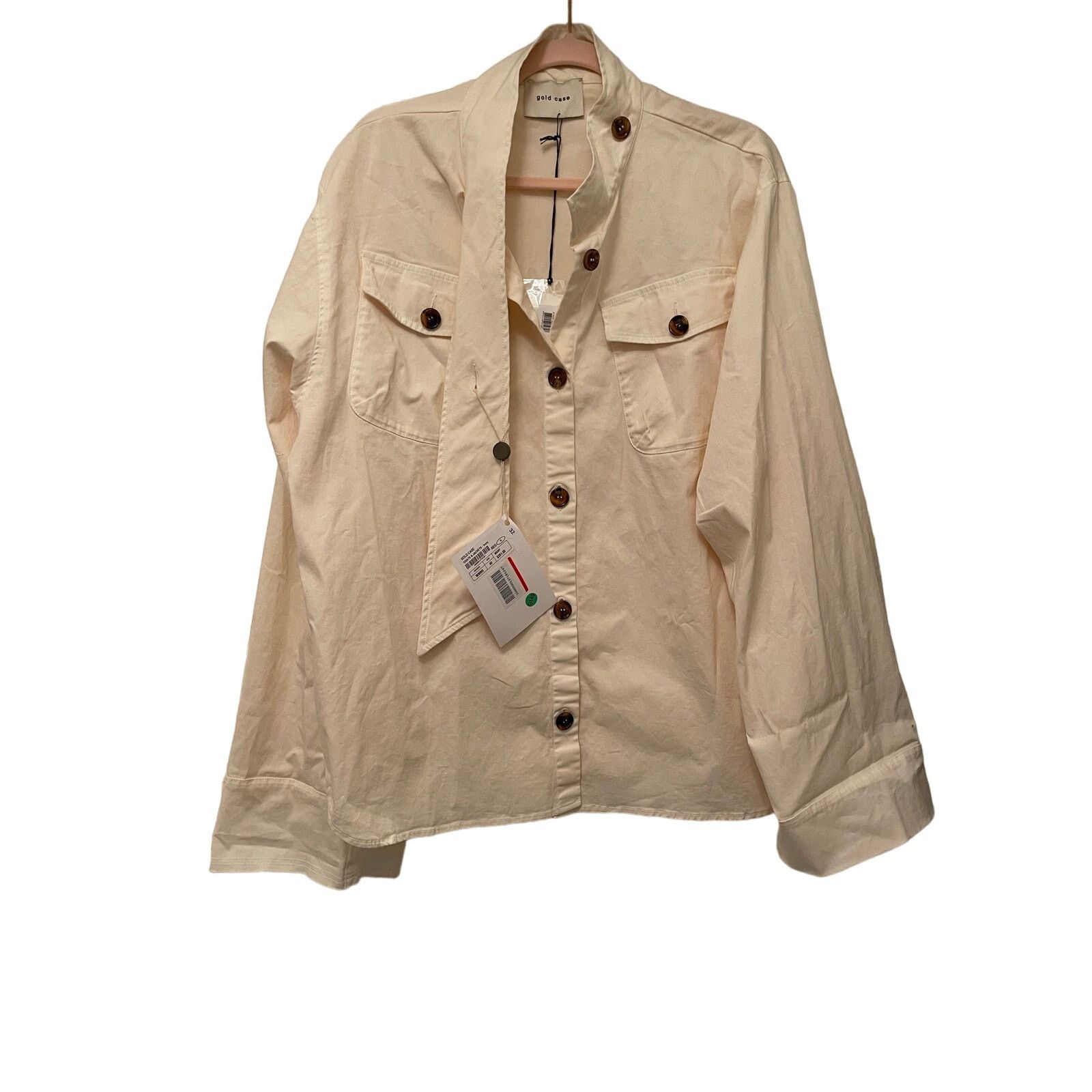 Other Gold Case, Cotton Cargo Jacket “Richard” NWT, Size: 40 Size S / US 4 / IT 40 - 1 Thumbnail