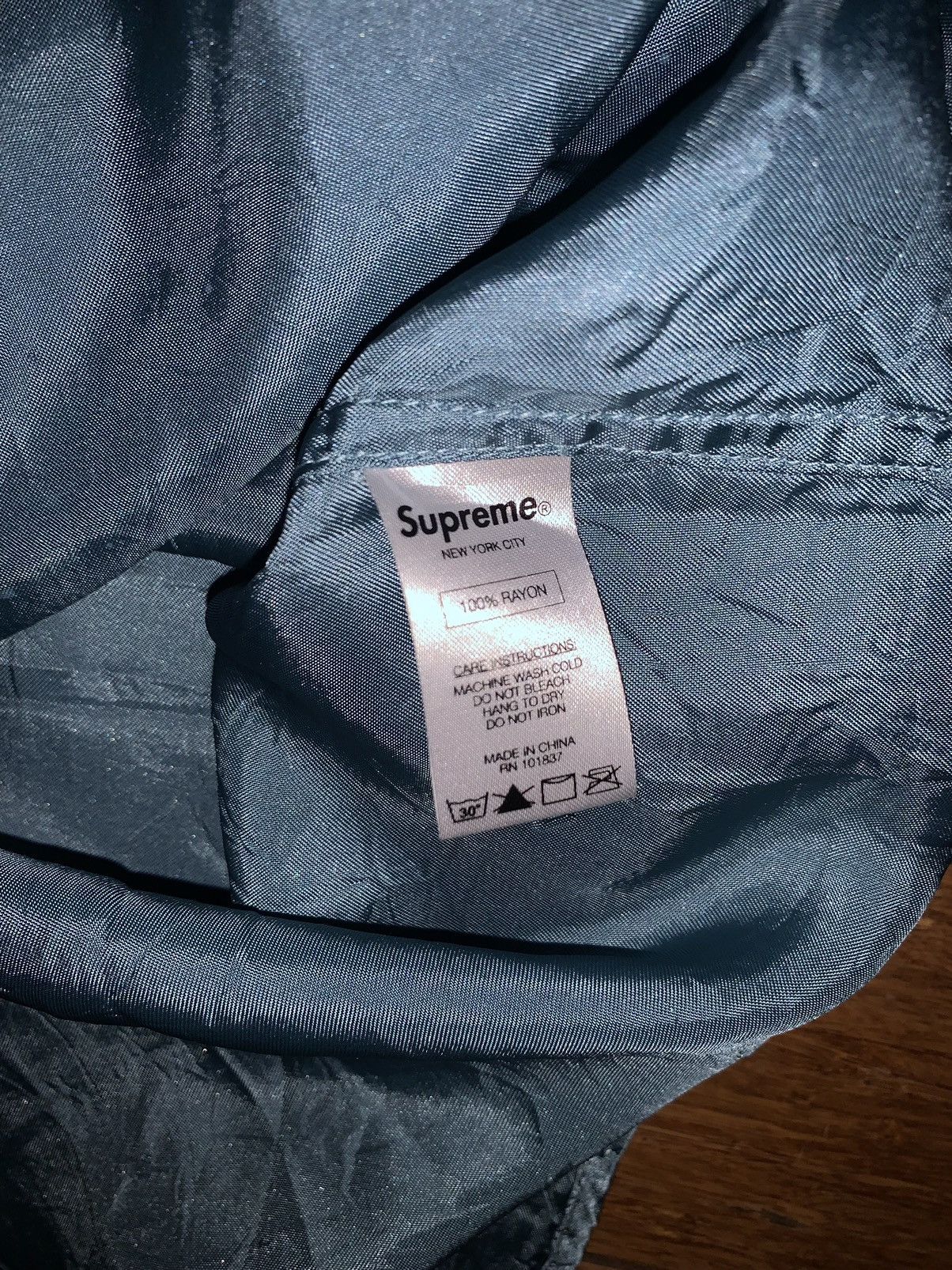 Supreme 2016 supreme satin western shirt Size US M / EU 48-50 / 2 - 3 Thumbnail