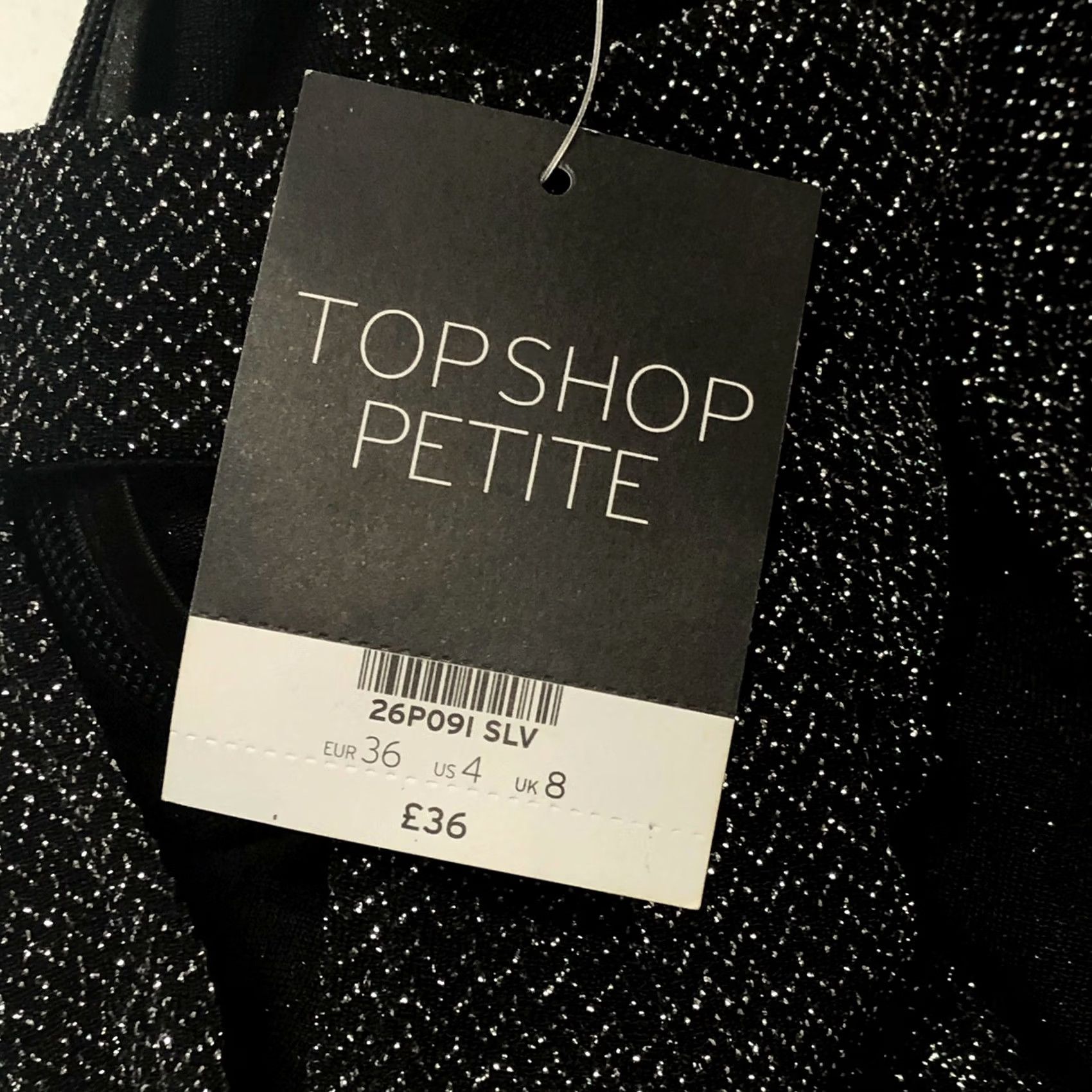 Topshop Topshop Romper Playsuit Petite UK 8 Women’s BNWT Black Mix Sleeveless Zip One-Piece Casual Size 30" / US 8 / IT 44 - 5 Thumbnail