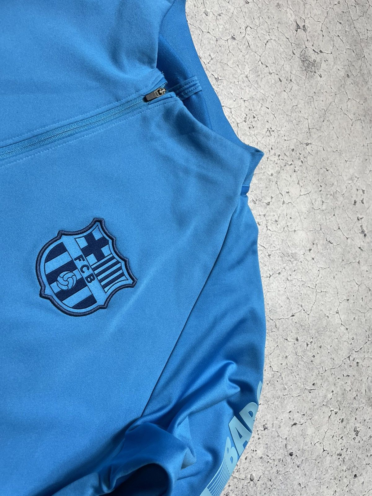 Nike Nike Dri-Fit FC Barcelona Training Jacket 1/4 Zip Track Top Size US XL / EU 56 / 4 - 8 Thumbnail