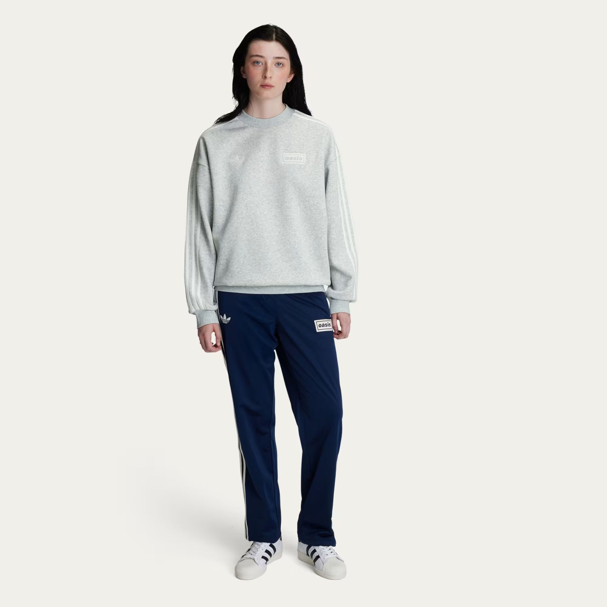 Adidas ADIDAS X OASIS TOUR OVERSIZED CREW SWEATSHIRT KK9137 XL Size US XL / EU 56 / 4 - 11 Thumbnail