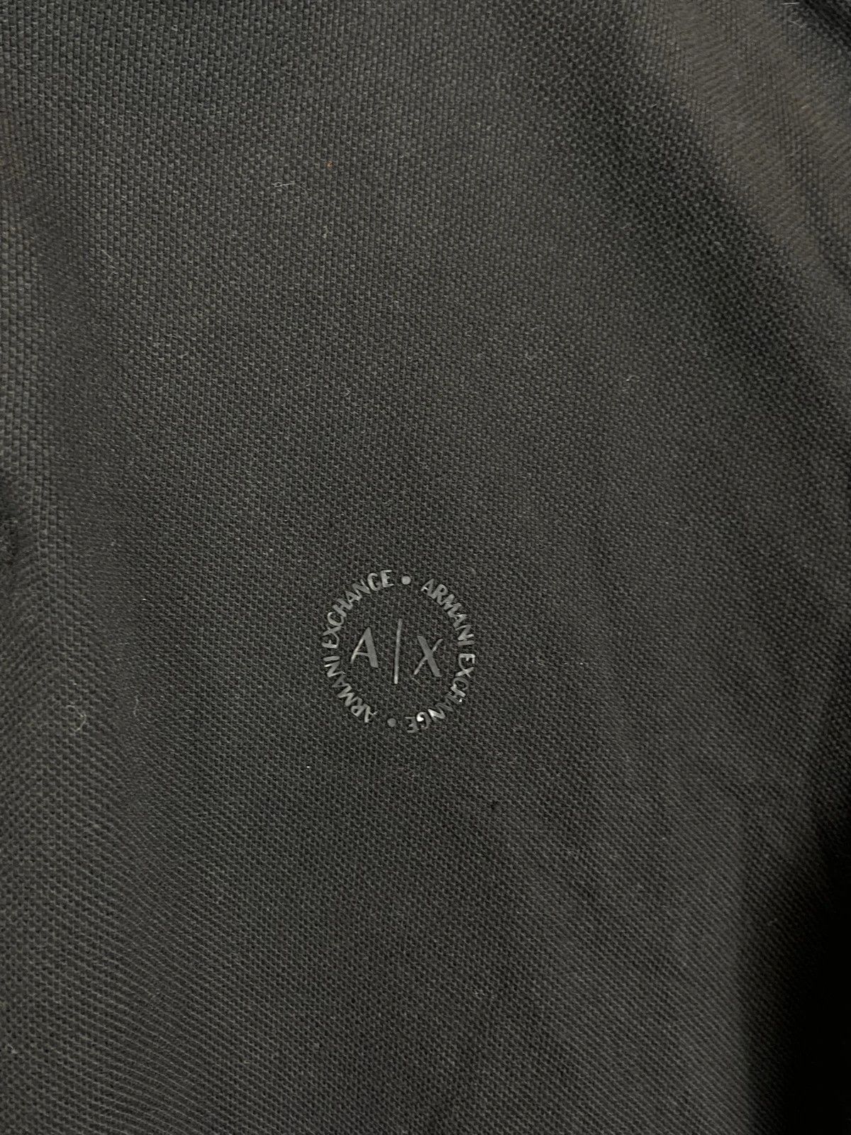 Armani Exchange Armani Exchange Black Polo L Premium Streetwear Size US L / EU 52-54 / 3 - 2 Thumbnail
