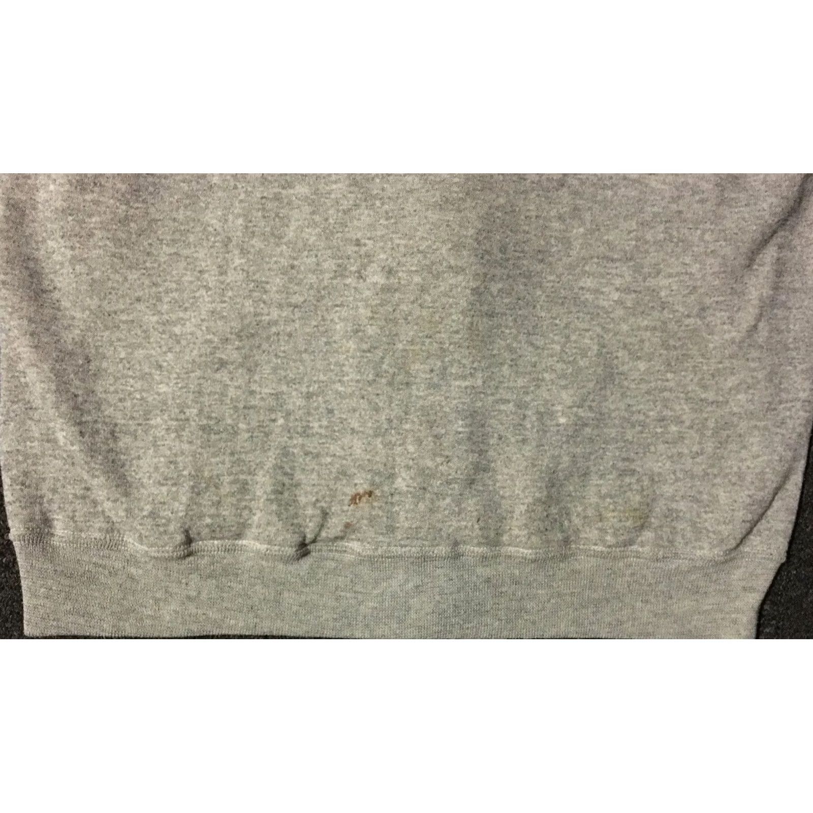 Vintage VINTAGE Surf Hoodie Shirt M Gray 80s Distressed Thermal Lined Zip USA Track Mockup Mens Size US M / EU 48-50 / 2 - 6 Thumbnail