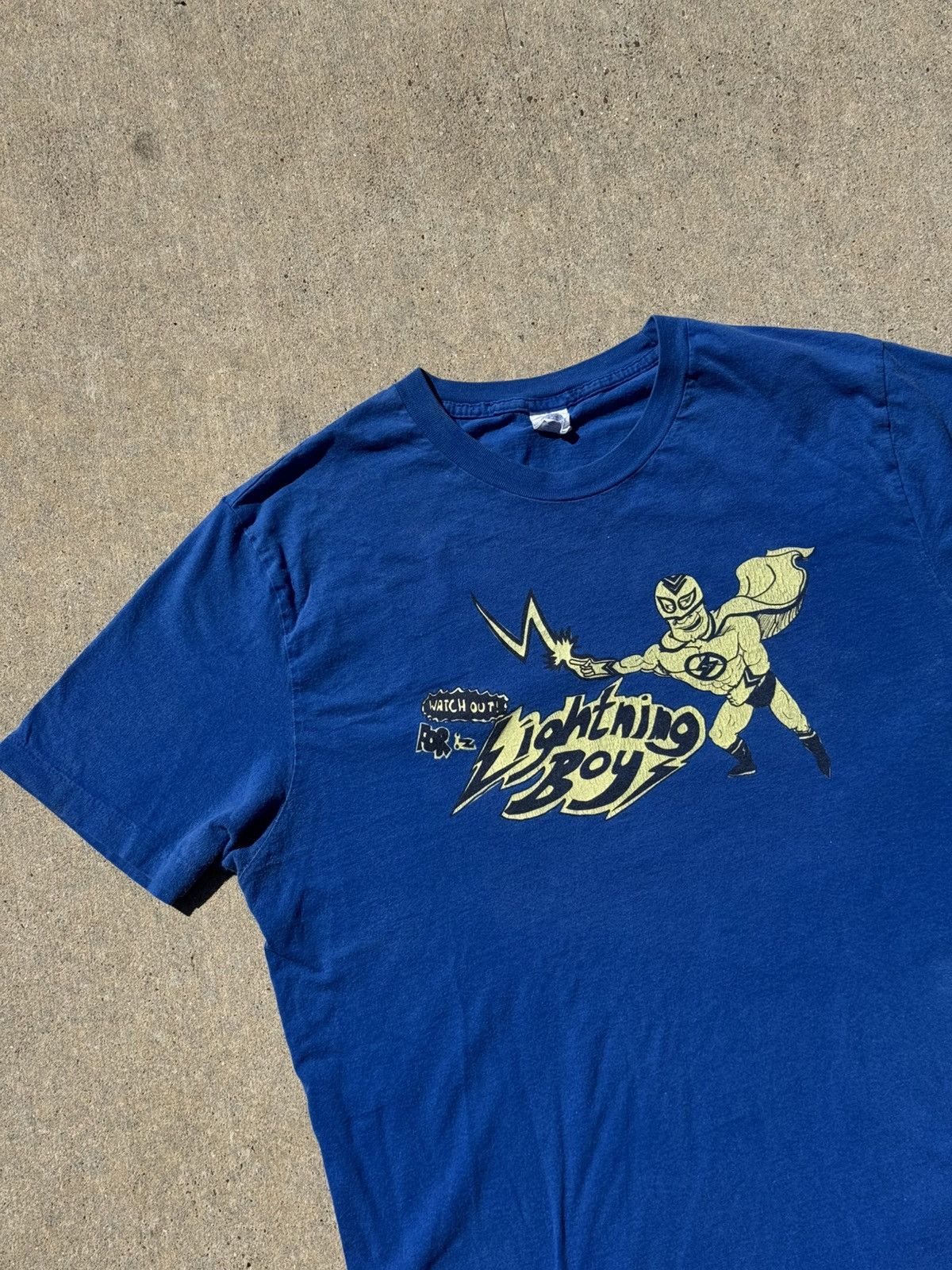 Other 80s 90s Holister Blue Lightning Boy graphic tee Size US M / EU 48-50 / 2 - 2 Thumbnail