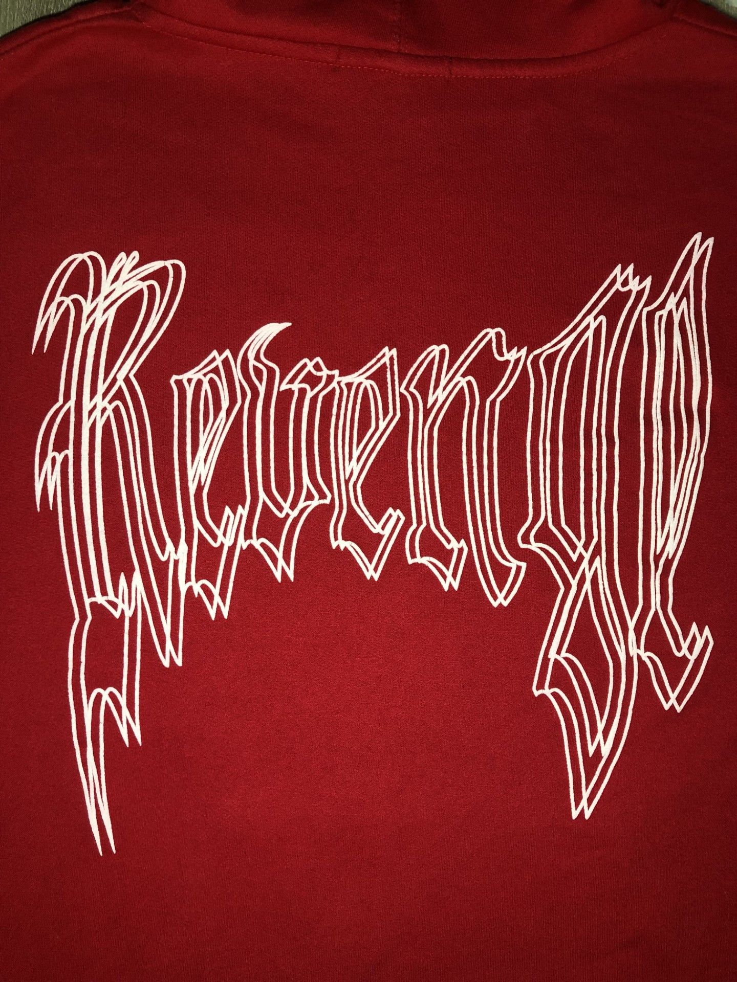 Revenge Revenge Red Isaac Hoodie OG Size US L / EU 52-54 / 3 - 4 Thumbnail