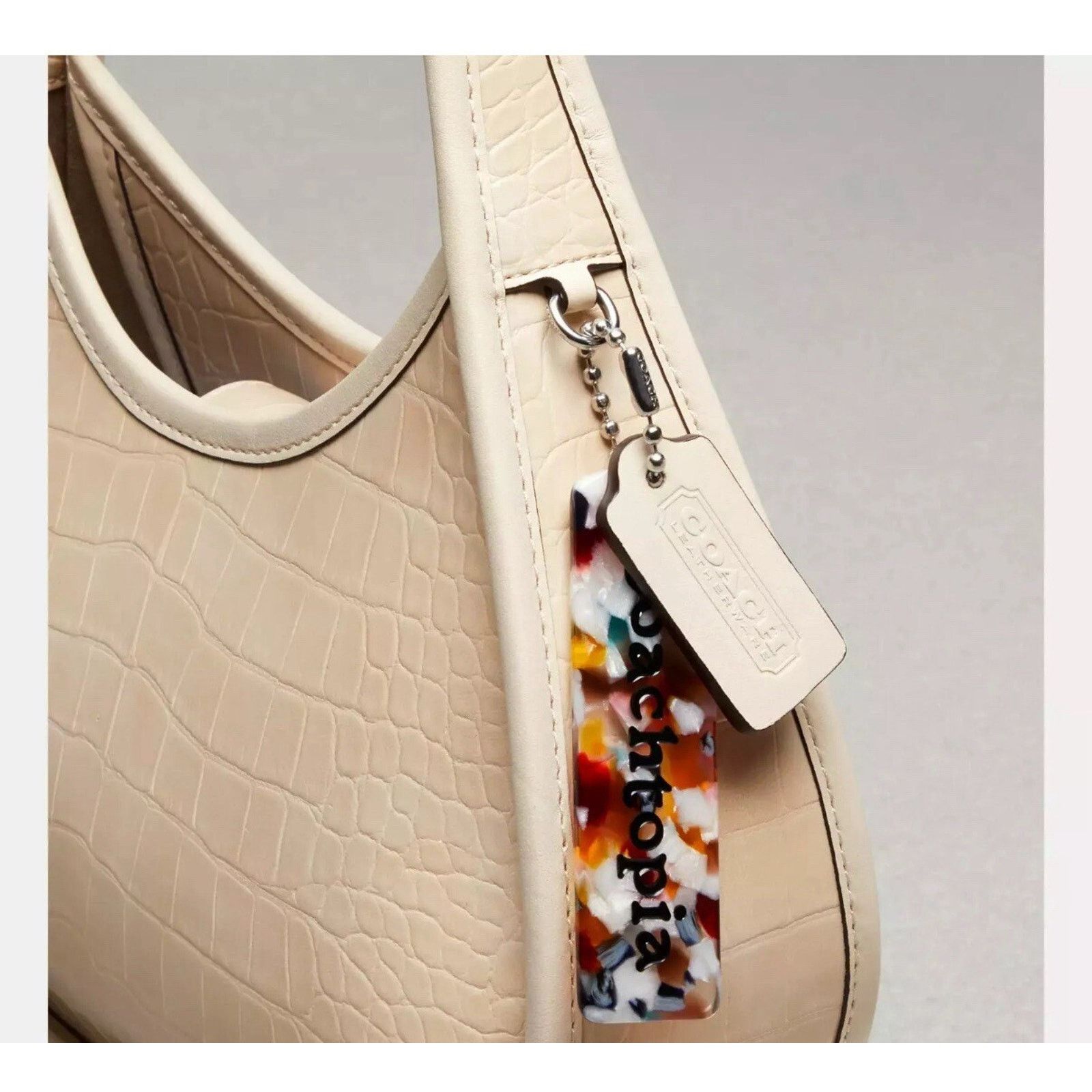 Coach NWT Coach Retail CT272 Ergo Bag Coachtopia Leather Cloud Size ONE SIZE - 8 Thumbnail