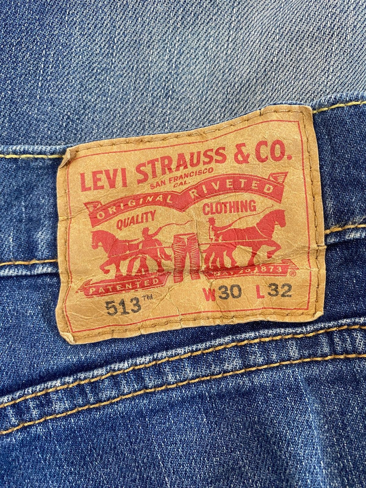 Levi's Vintage Levi’s 513 Faded Wash Style Loose Jeans Size US 31 - 10 Thumbnail