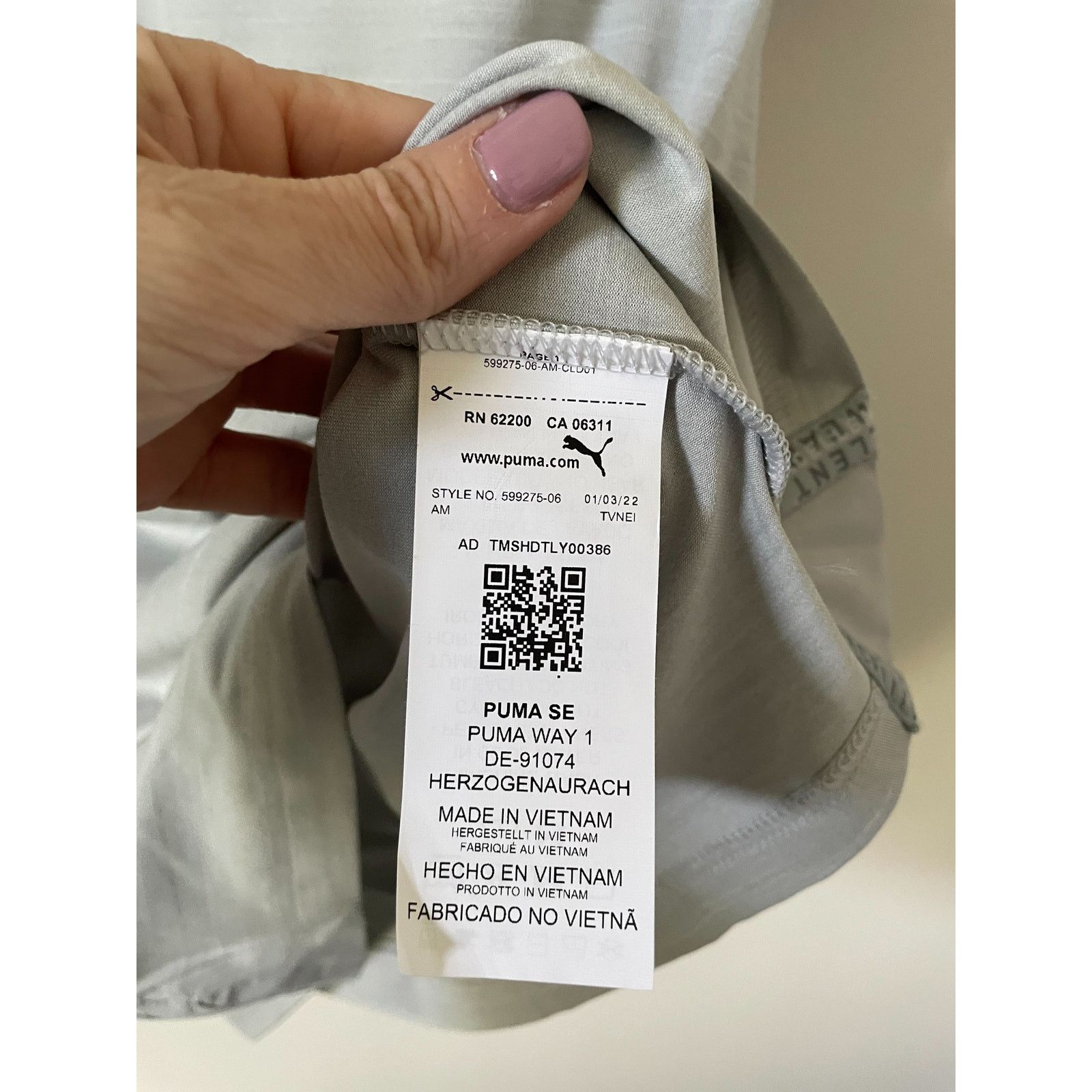 Puma Puma Performance Golf UPF 50 T-Shirt Gray Size Small NEW Size US S / EU 44-46 / 1 - 6 Thumbnail