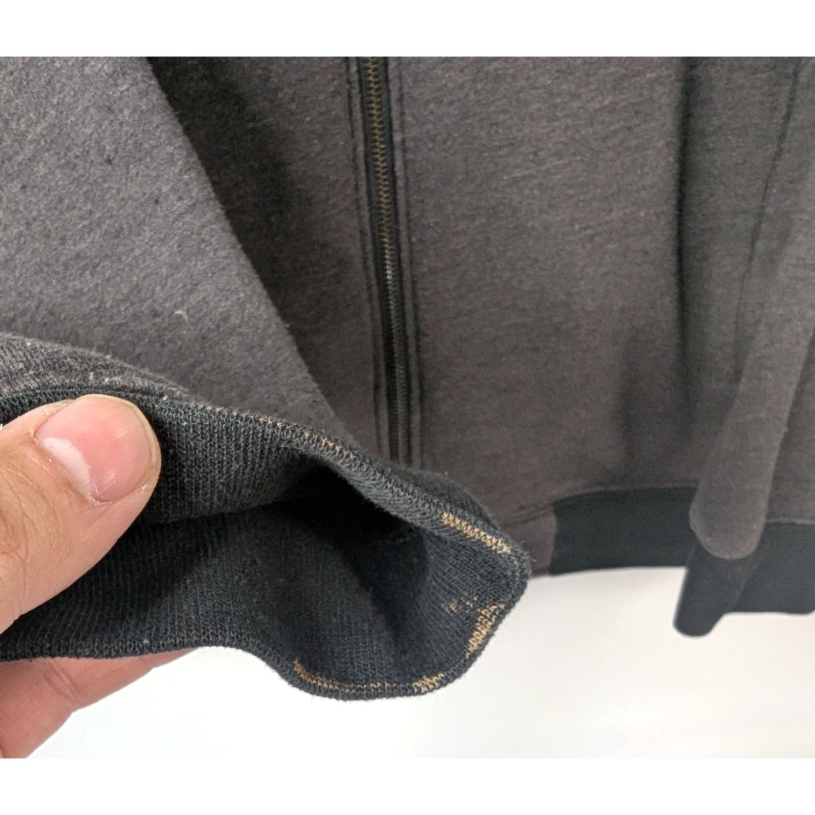 Vans Vans Sweatshirt Mens XL Charcoal Gray Full Zip Fleece Mock Neck Skateboarding Jacket? Size US XL / EU 56 / 4 - 6 Thumbnail