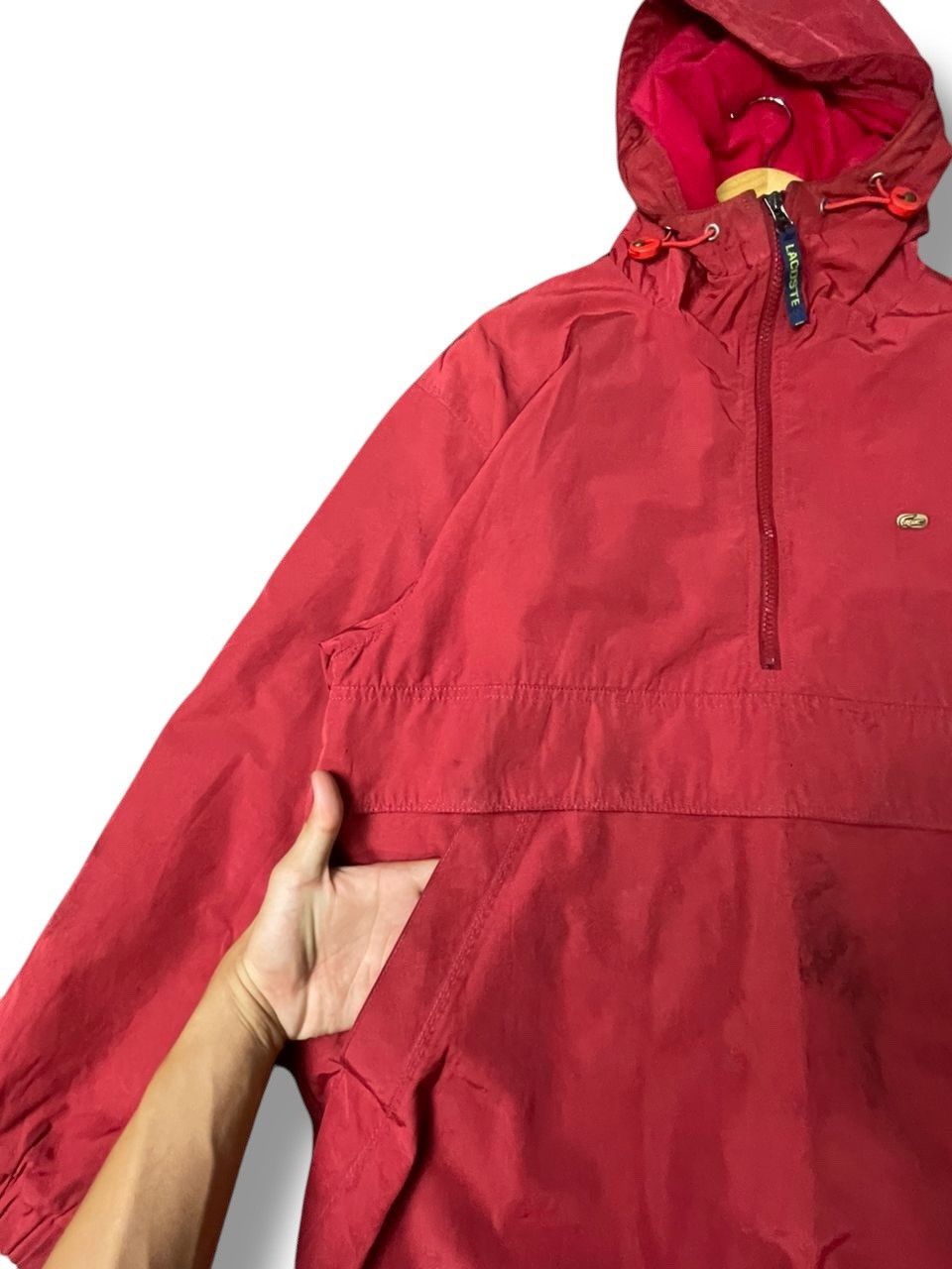 Lacoste × Vintage Vintage Lacoste Pullover Windbreaker (49) Size US S / EU 44-46 / 1 - 4 Thumbnail