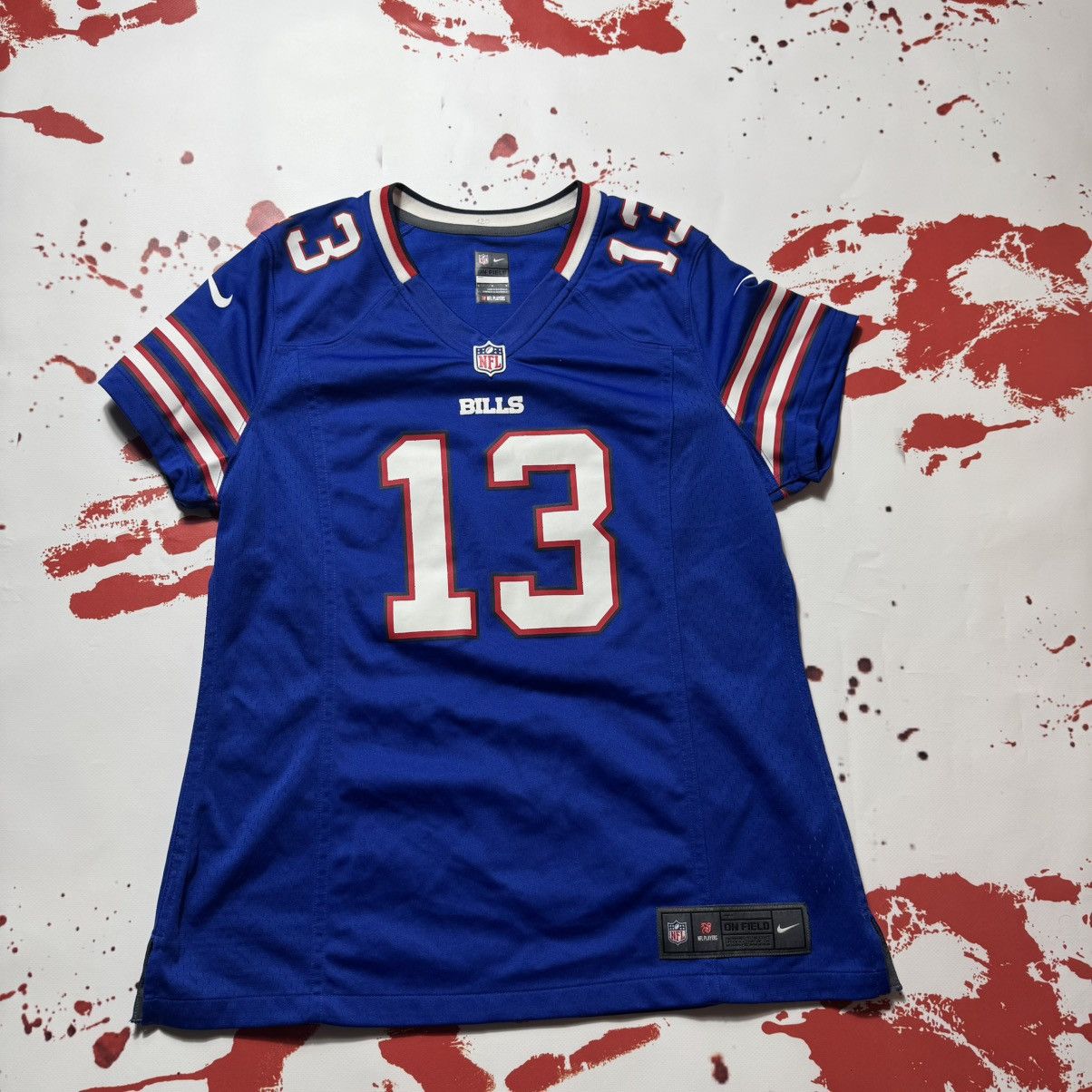NFL × Nike × Vintage vintage 90s nike x nfl johnson 13 bills jersey Size US M / EU 48-50 / 2 - 3 Thumbnail