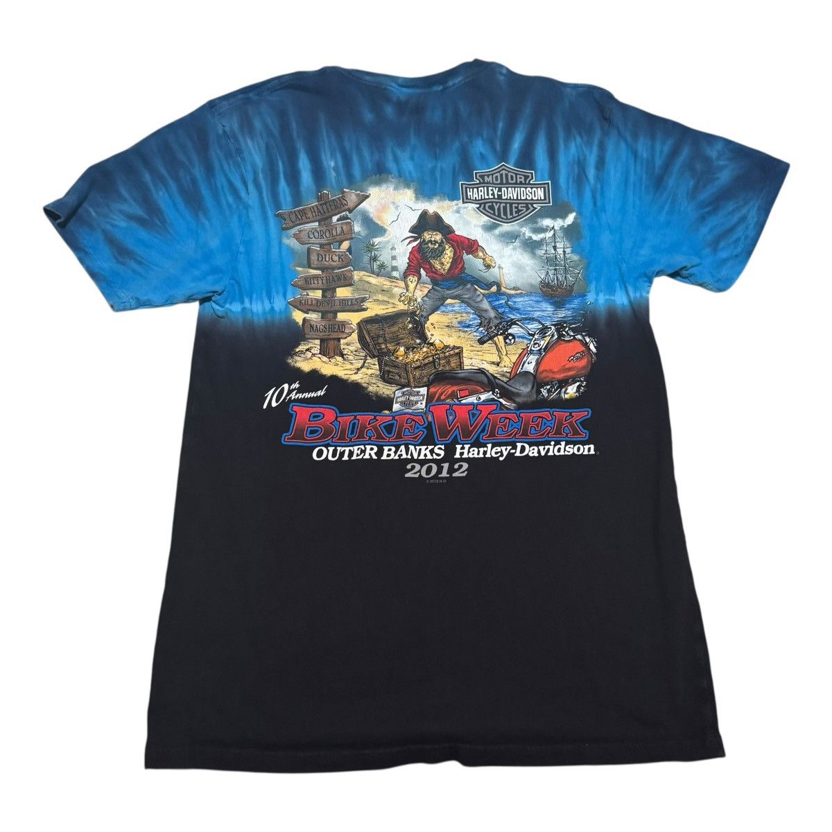 Harley Davidson Harley Davidson Outer Banks Bike Week Shirt Men's Medium Size US M / EU 48-50 / 2 - 1 Thumbnail