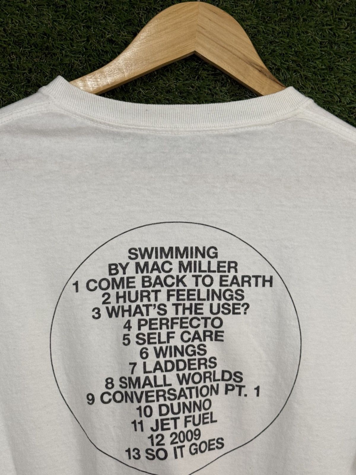 Mac Miller Mac Miller Swimming Circles White Logo Rap Album Merch Tee Size US M / EU 48-50 / 2 - 5 Thumbnail