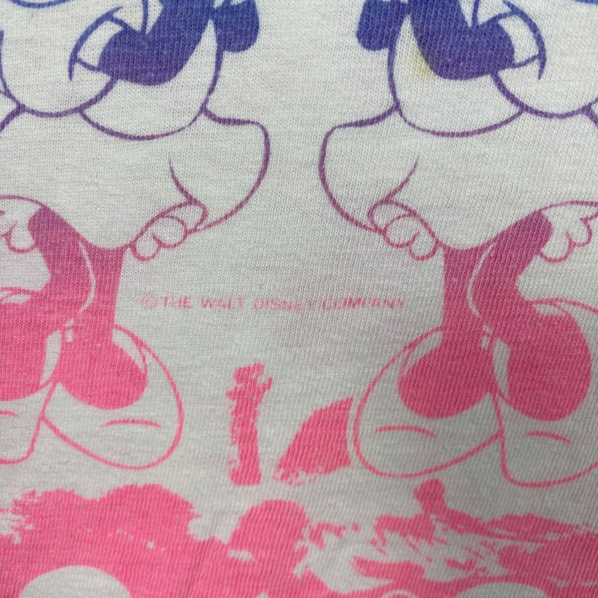 Disney Vintage 90s Disney MINNIE MOUSE Fullprint Cartoon Tee Shirt Size M / US 6-8 / IT 42-44 - 3 Thumbnail