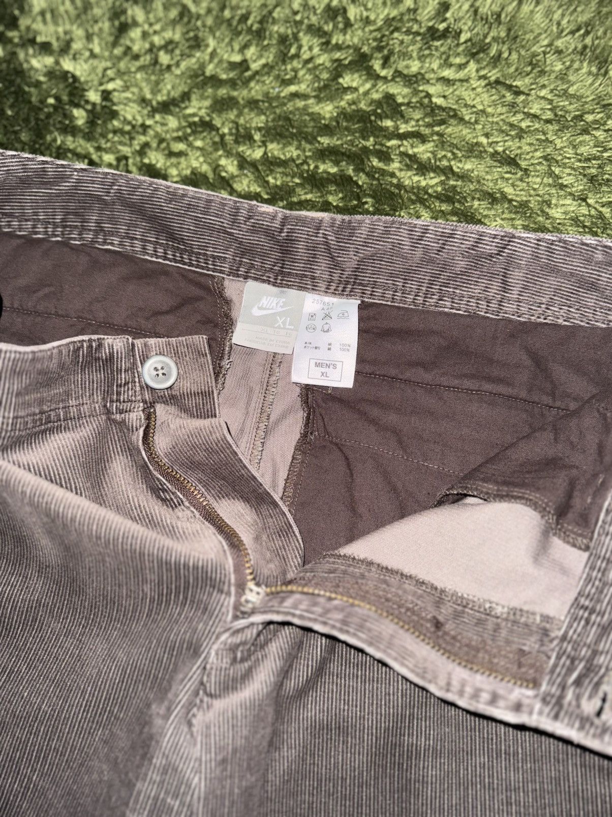 Nike [XL] 00s Nike Japan Club Zip Pocket Corduroy Pants – Brown Size US 32 / EU 48 - 3 Thumbnail