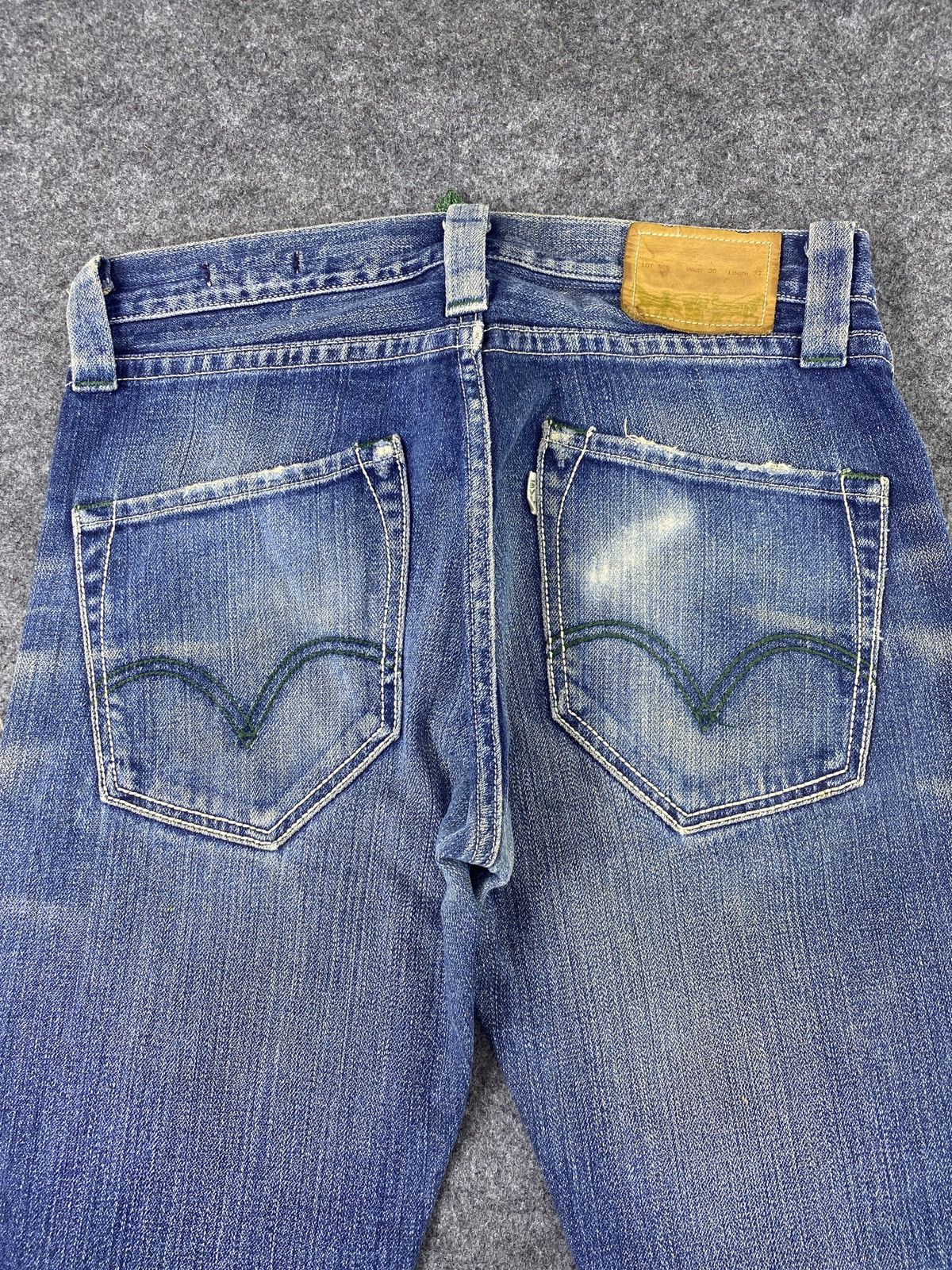 Jean × Levi's × Vintage Vintage Levis Lot 505 Distressed Blue Wash Jeans - J968 Size US 32 / EU 48 - 11 Thumbnail