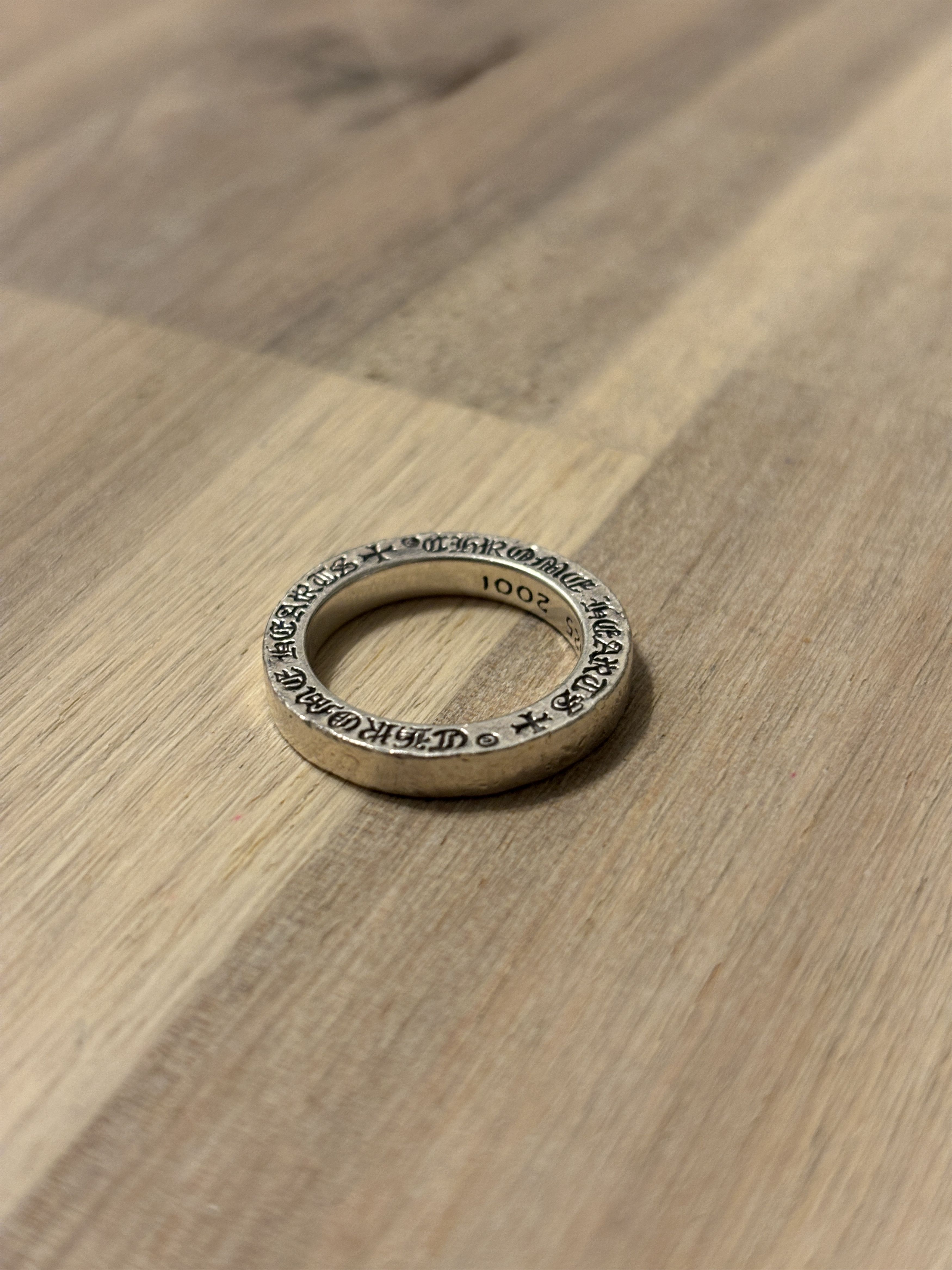 Chrome Hearts CHROME HEARTS 3MM SPACER RING US 5 Size ONE SIZE - 8 Thumbnail