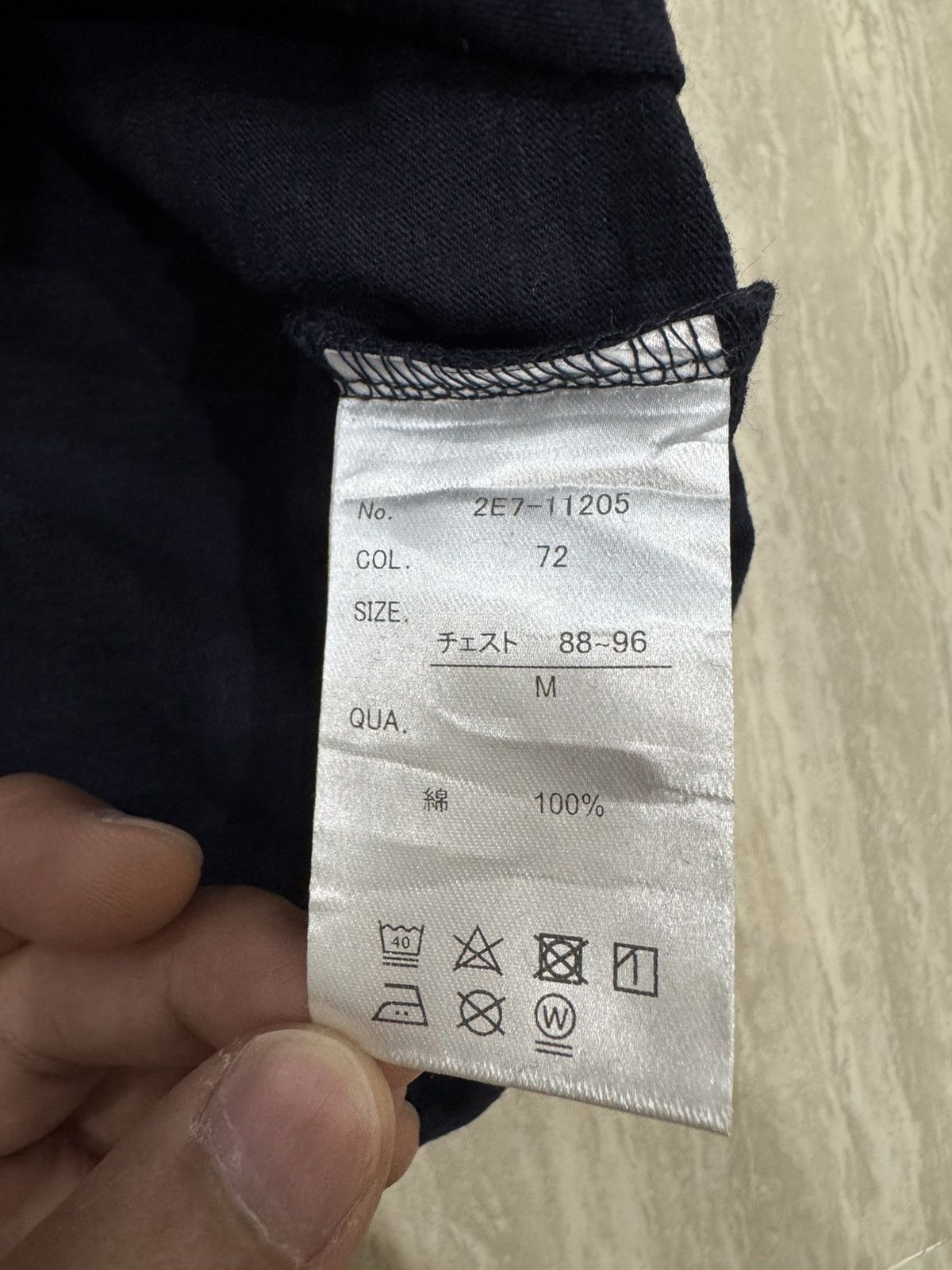 Japanese Brand Peaceful Day Espace Vert™ Navy blue Shirt M size Size US M / EU 48-50 / 2 - 8 Thumbnail