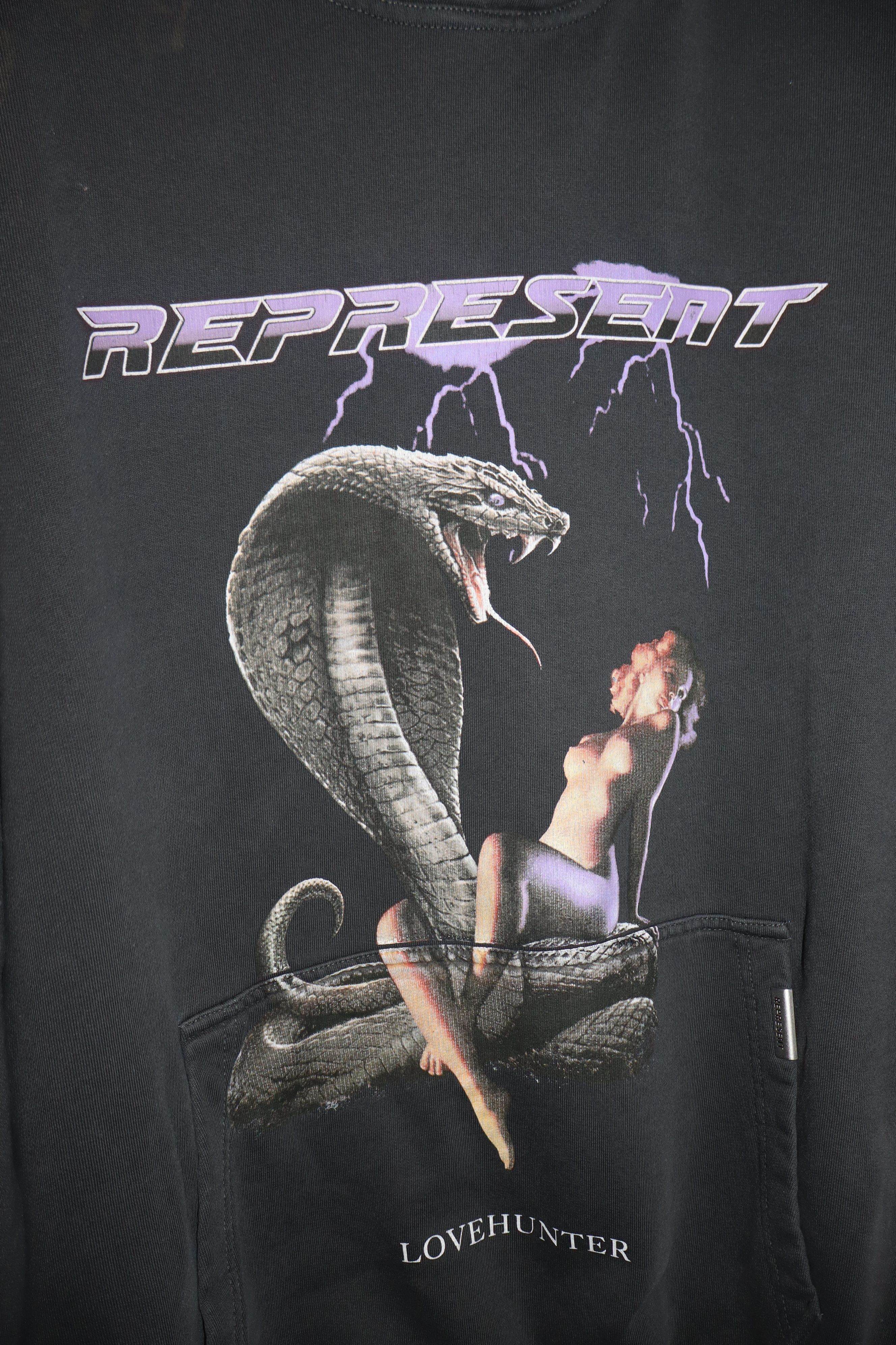 Represent Clo. Love Hunter hoodie Size US XL / EU 56 / 4 - 5 Thumbnail