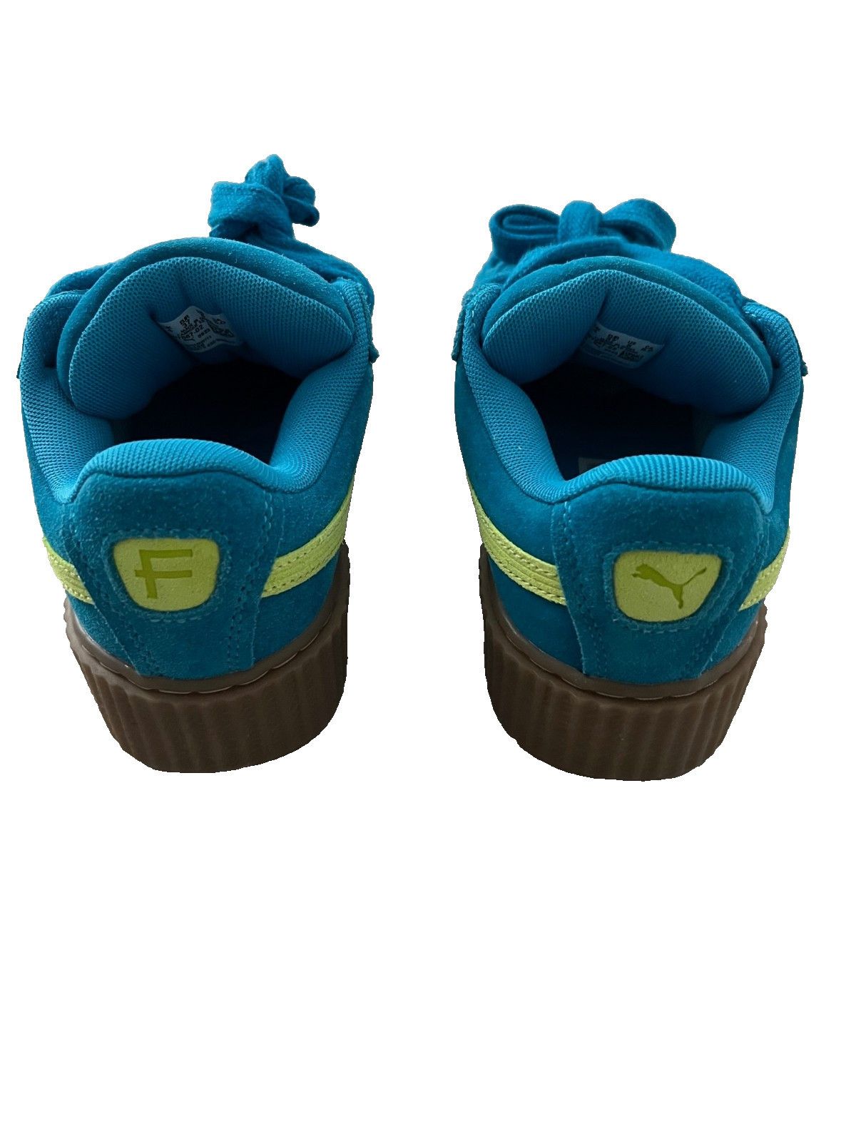 Puma PUMA x FENTY 397587 Creeper Phatty Suede Sneakers Blue ( 5 ) Size US 5 / IT 35 - 3 Thumbnail