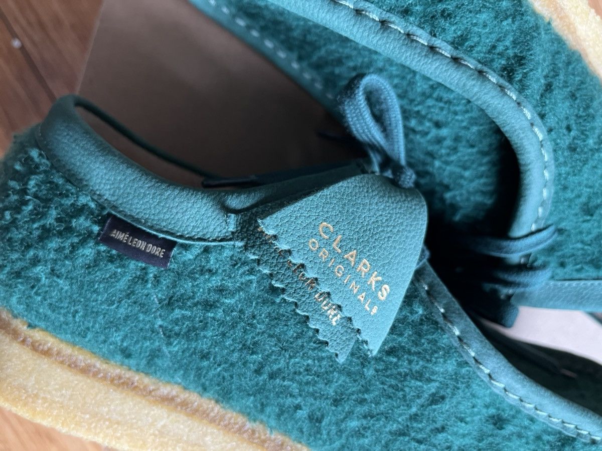 Aime Leon Dore × Clarks Us 9 ALD X Clarks Wallabee low green casentino wool Size US 9 / EU 42 - 4 Thumbnail