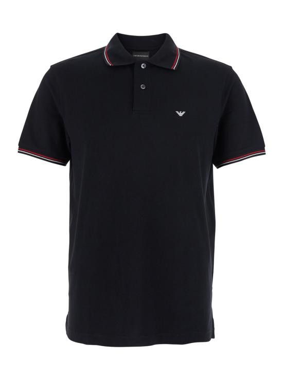 Emporio Armani EMPORIO ARMANI Men Tops 8N1FB31JPTZ0999 Black Size US XL / EU 56 / 4 - 1 Thumbnail