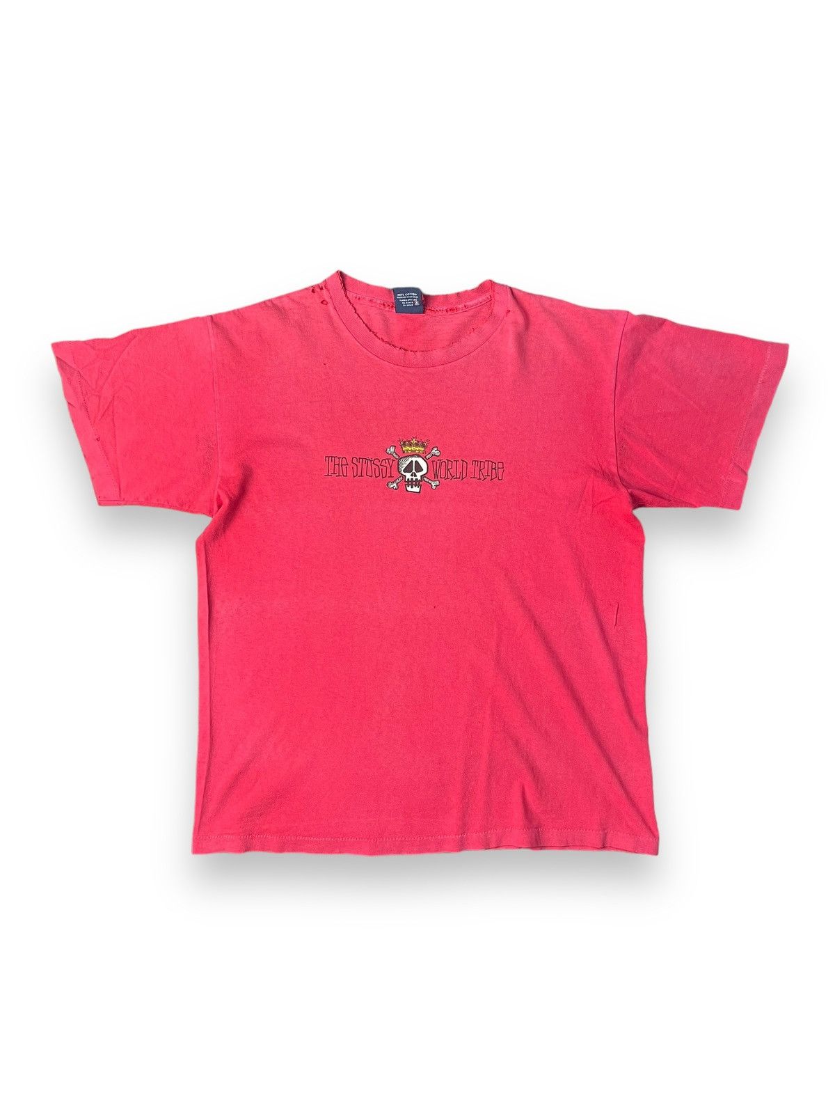 Stussy × Vintage Vintage Stussy World Tribe Shirt Size US L / EU 52-54 / 3 - 3 Thumbnail