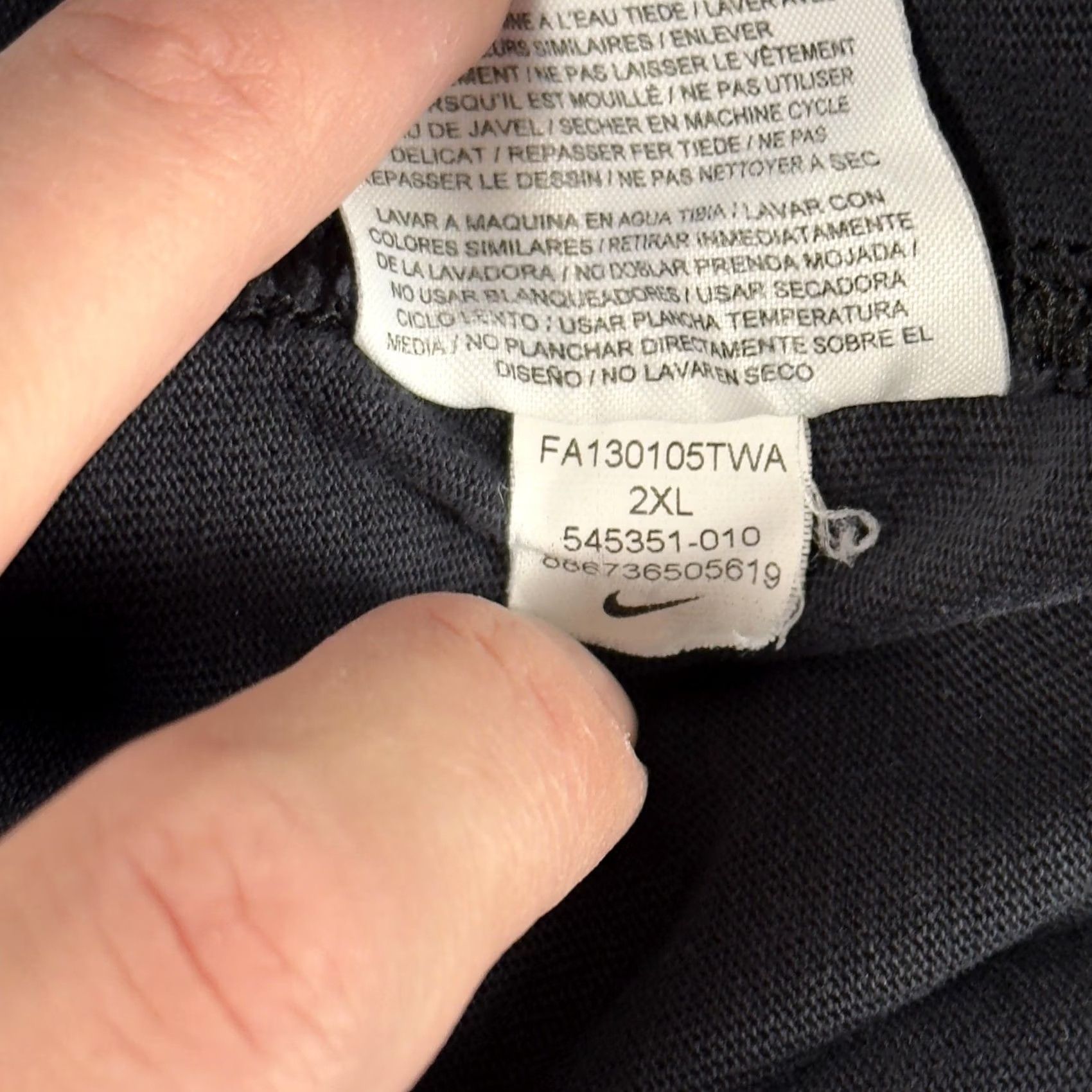 Nike VINTAGE Nike Shorts Mens 2XL Gray Athletic Lounge Spellout Y2K Size US 39 - 6 Thumbnail