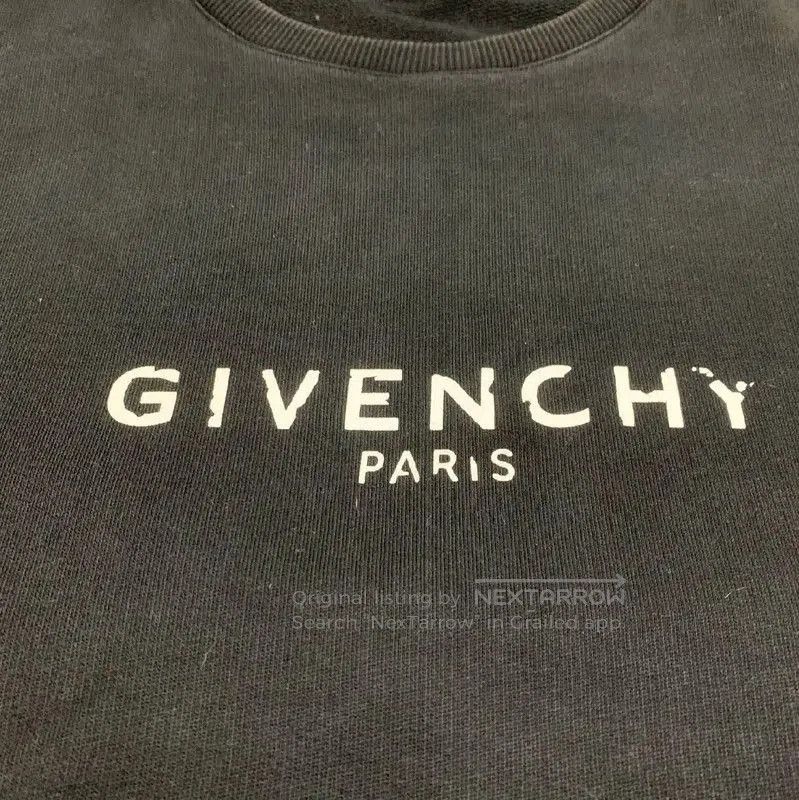 Givenchy Givenchy Black Cotton Women's T-Shirt . Size L / US 10 / IT 46 - 6 Thumbnail