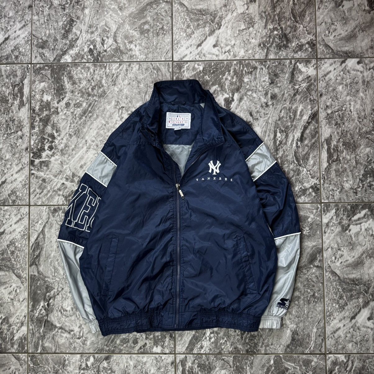 New York Yankees × Vintage 1990s New York Yankees Starter Jacket Size US L / EU 52-54 / 3 - 1 Thumbnail