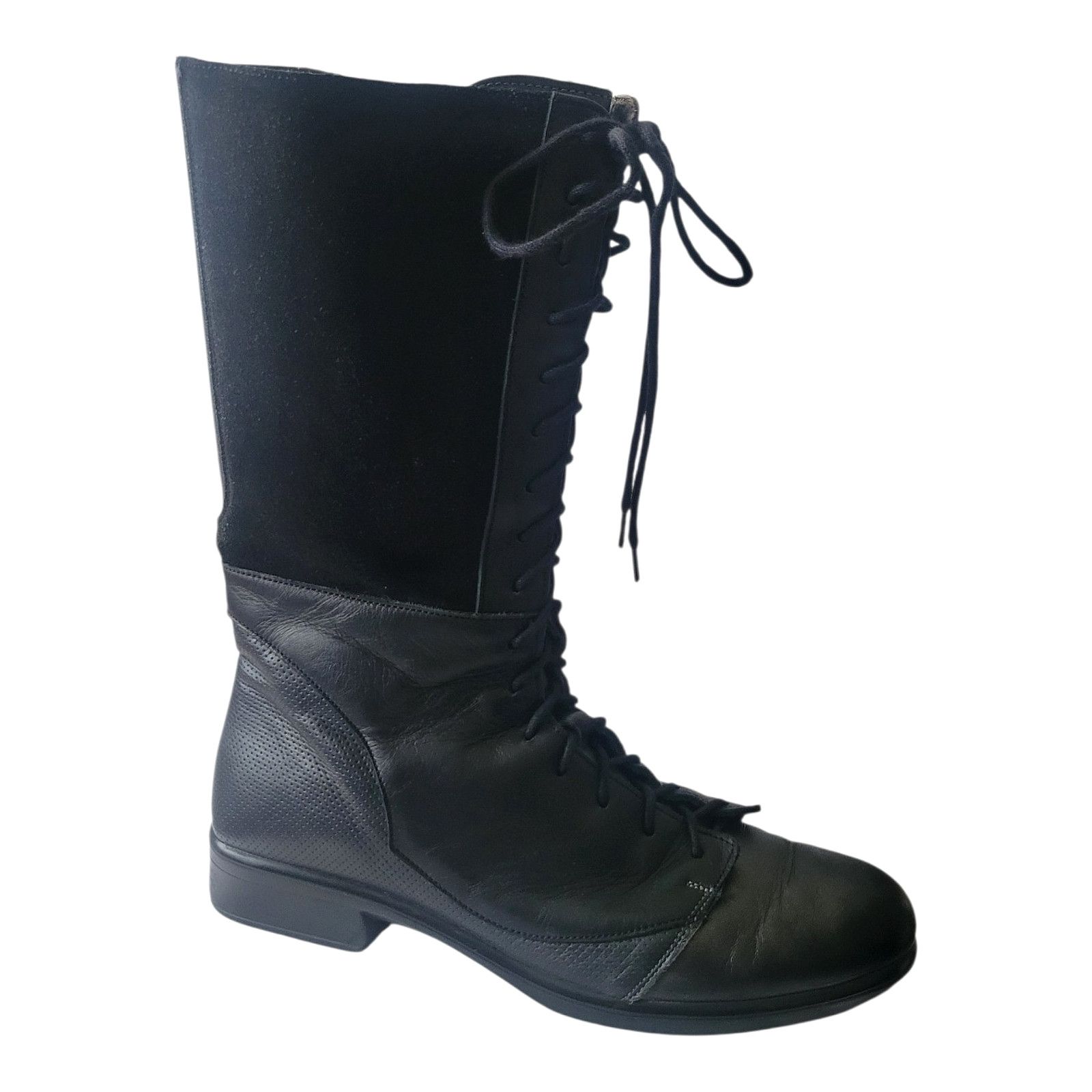 Another Aspect NAOT Knee Women Boot Leather Nubuck Elastic Size EU 39/ US 9 Size US 9 / IT 39 - 3 Thumbnail