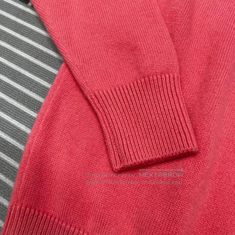 Givenchy Givenchy Gray and Pink Colorblocked Cashmere Sweater Size US M / EU 48-50 / 2 - 4 Thumbnail