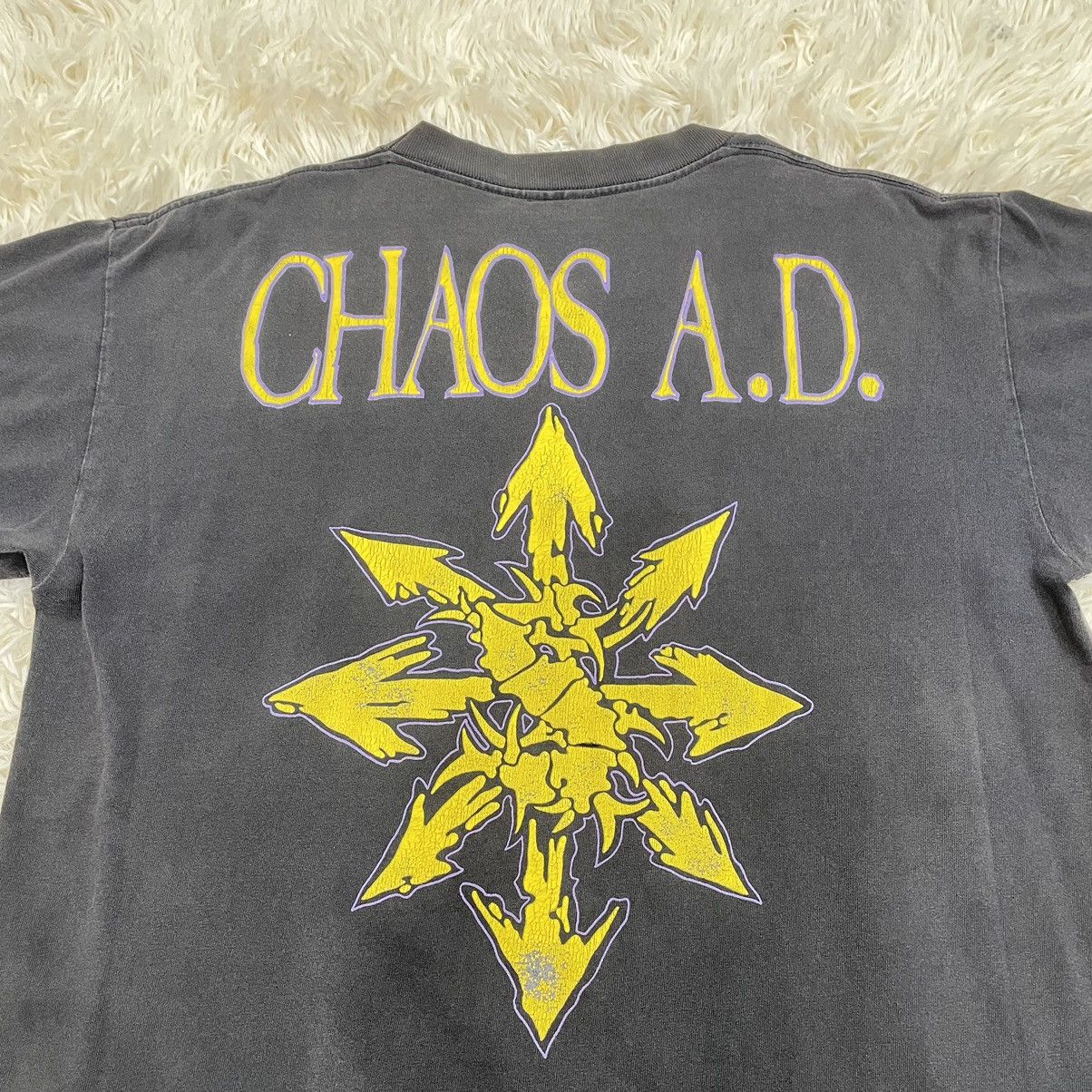 Band Tees Final Drop‼️ Vtg Sepultura Rare Europe 1993 Chaos AD Size US L / EU 52-54 / 3 - 5 Thumbnail