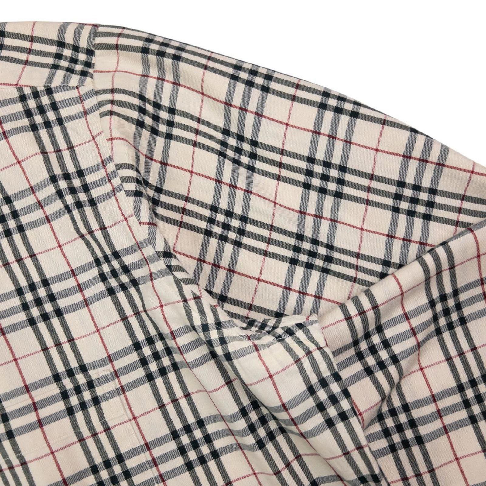 Burberry Vintage Burberry Nova Check Long Sleeve Button Up Shirt XL Size US XL / EU 56 / 4 - 6 Thumbnail