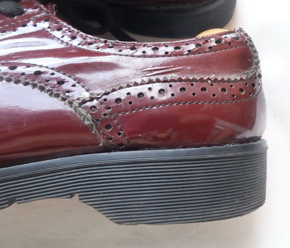 Vintage Mobus Wingtip Shoes Size US 6 / EU 39 - 4 Thumbnail