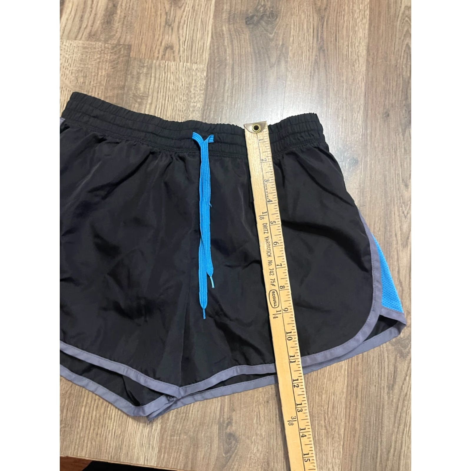 Vintage Energy Zone Shorts Women S Black Blue Drawstring Casual Size ONE SIZE - 7 Thumbnail