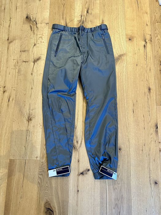 Prada ss18 track on sale pants