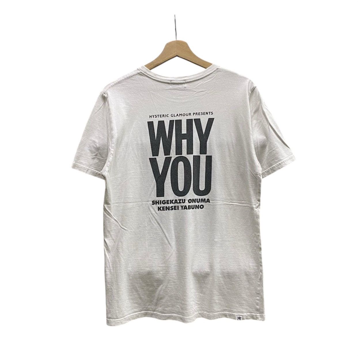 Hysteric Glamour Hysteric Glamour "Why You" Shigekazu Onuma Photo Graphic Tee Size US M / EU 48-50 / 2 - 2 Thumbnail