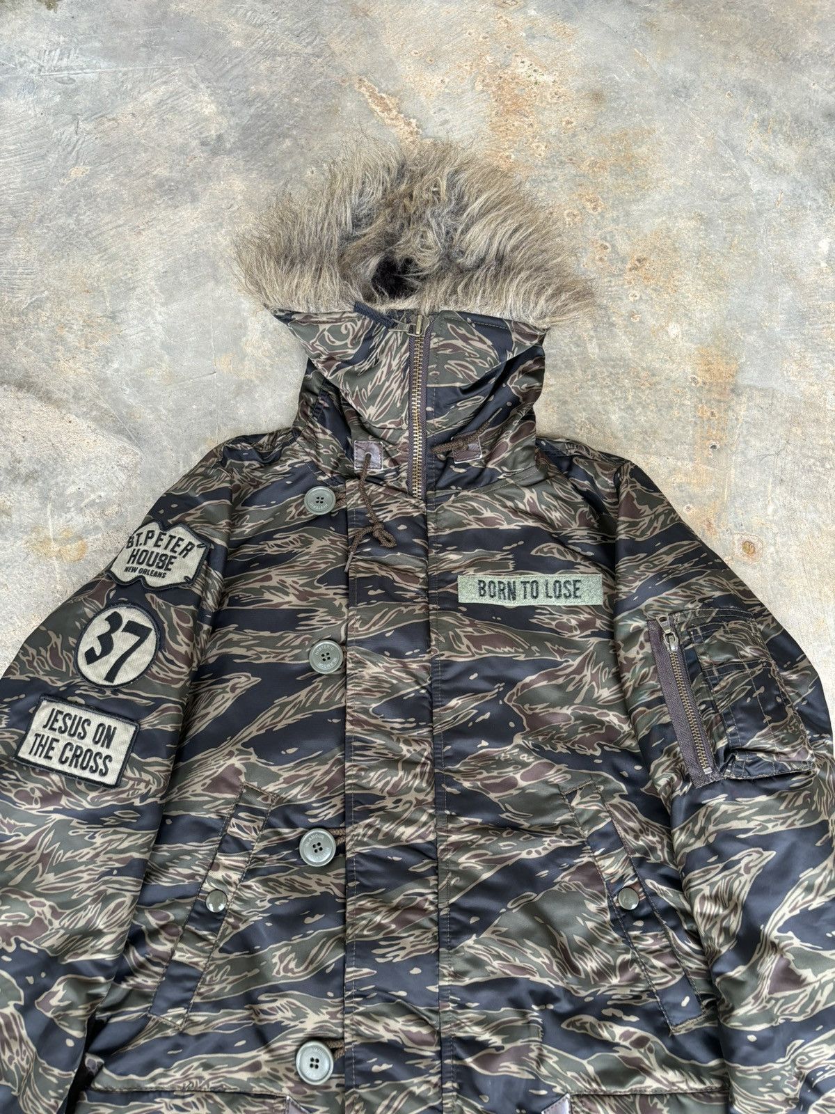 Hysteric Glamour Hysteric Glamour Tiger stripe Ifsix Lgb Style Fur Jacket Size US S / EU 44-46 / 1 - 3 Thumbnail