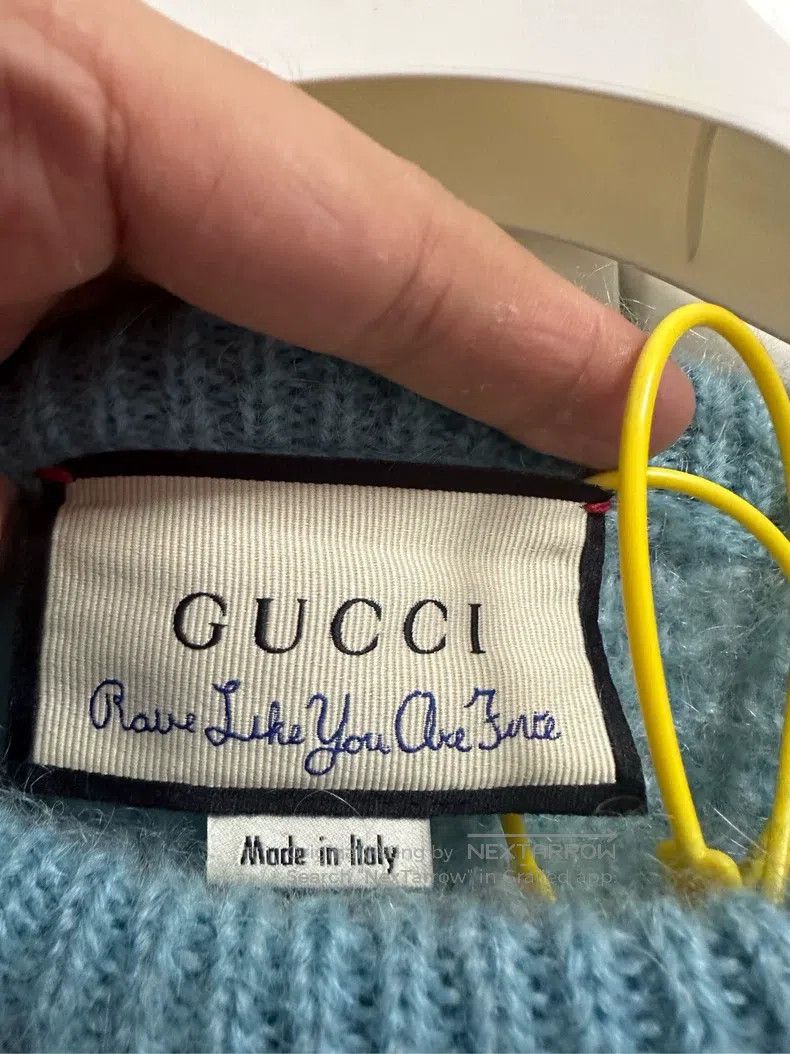 Gucci Gucci Ma Hai fur chick sweater Size US M / EU 48-50 / 2 - 3 Thumbnail