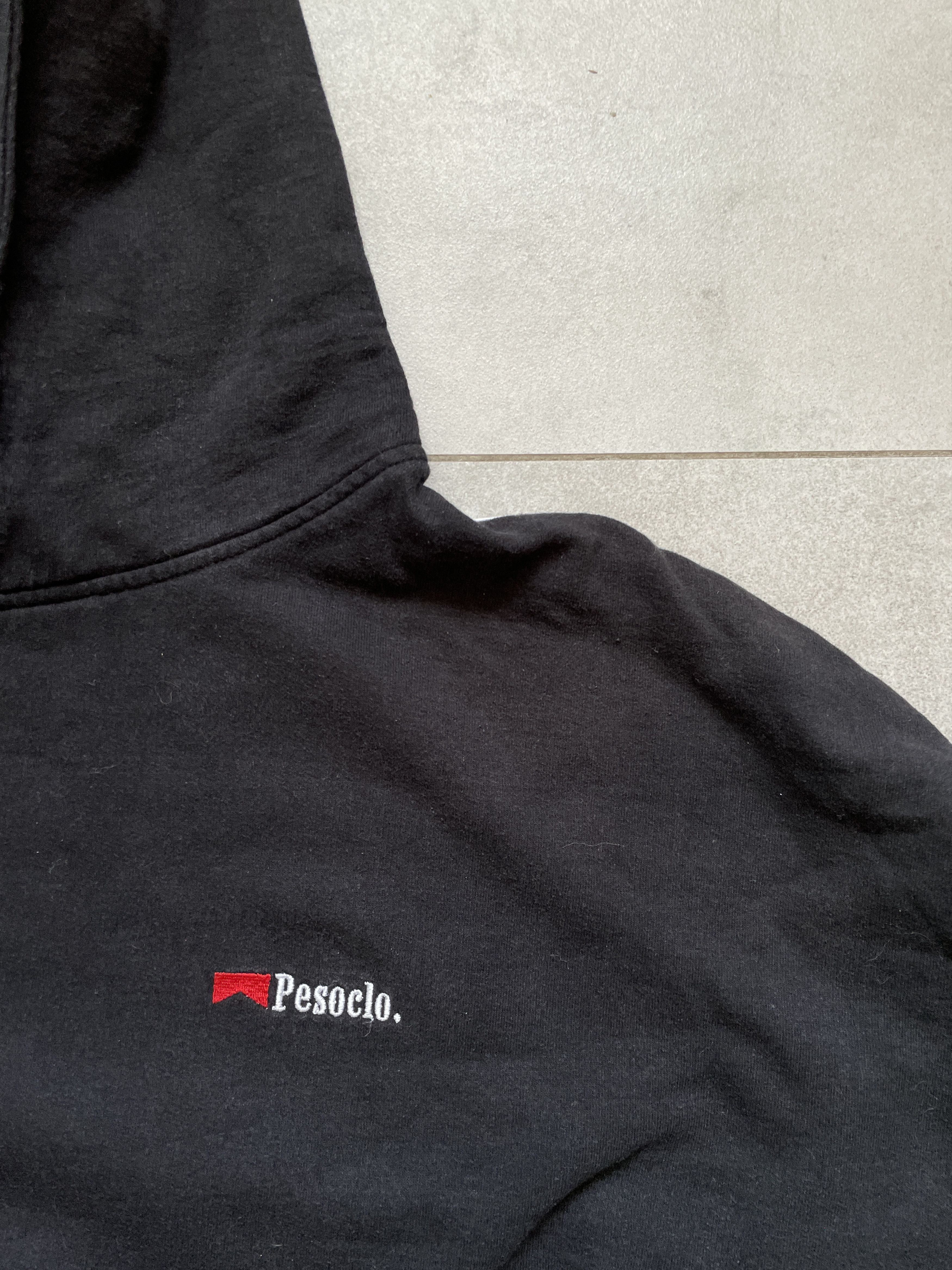 Peso PESO WASHED BLACK MARLBORO TYPE OVERSIZED HOODIE Size US M / EU 48-50 / 2 - 2 Thumbnail
