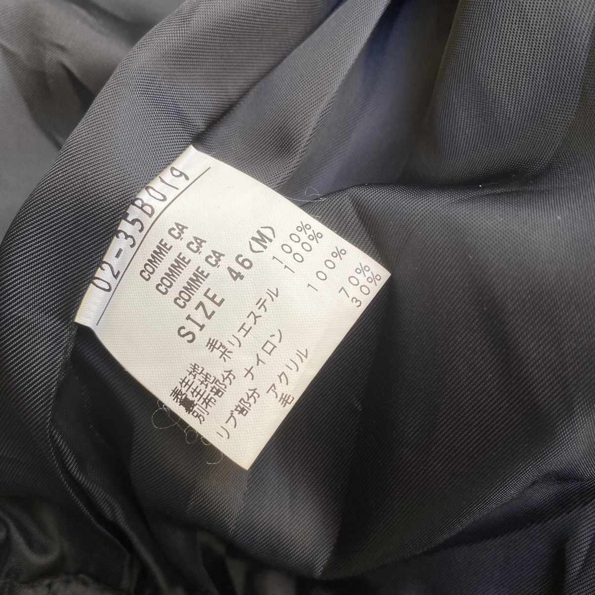 Y's for Men Comme Ca Du Mode Wool Jacket Zip Up Coat Size US S / EU 44-46 / 1 - 7 Thumbnail